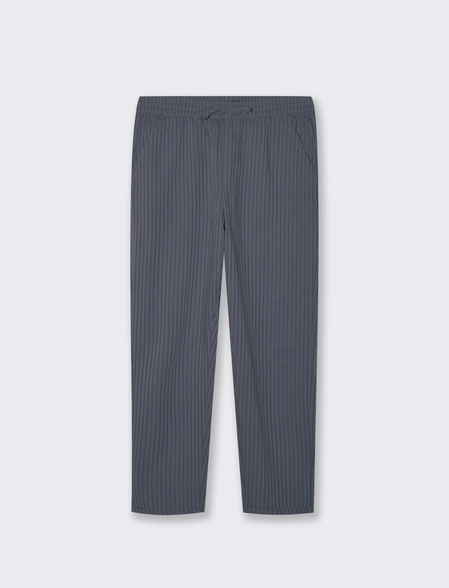 Pantaloni jogger in seersucker da uomo - Avion - Image 4