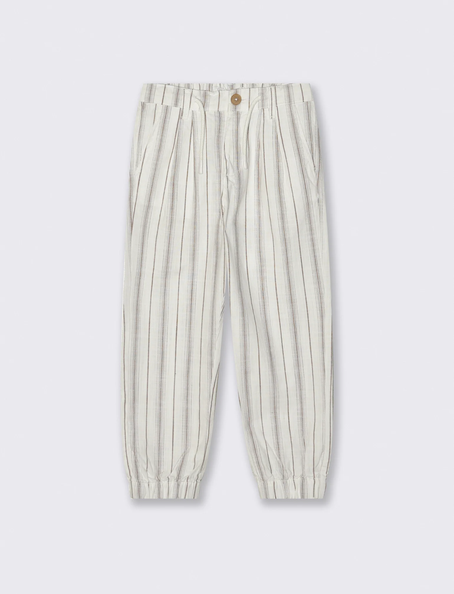 Pantaloni jogger rigati in cotone estivi - Righe
