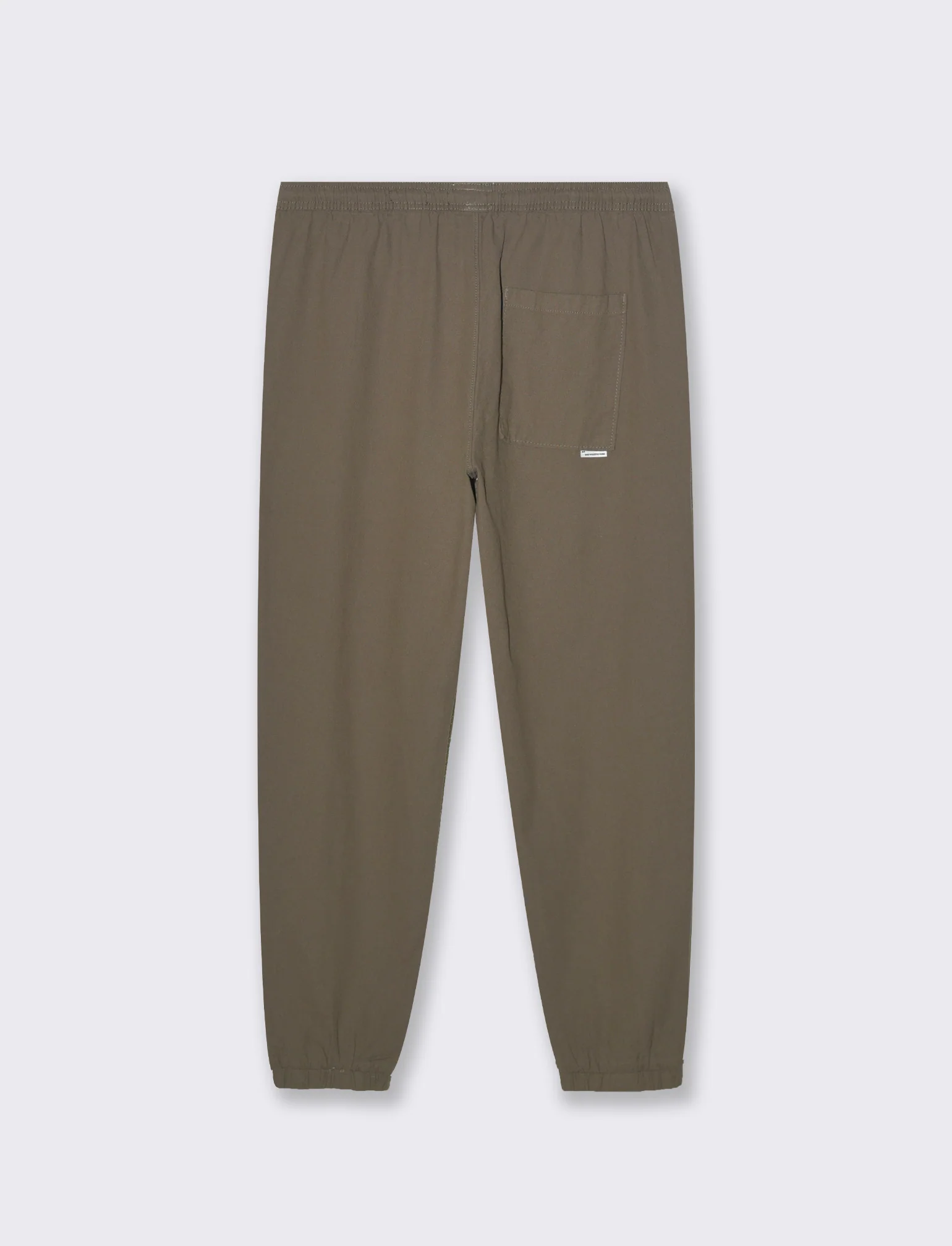 Pantaloni jogger tessuto strutturato da uomo - Verde kaki