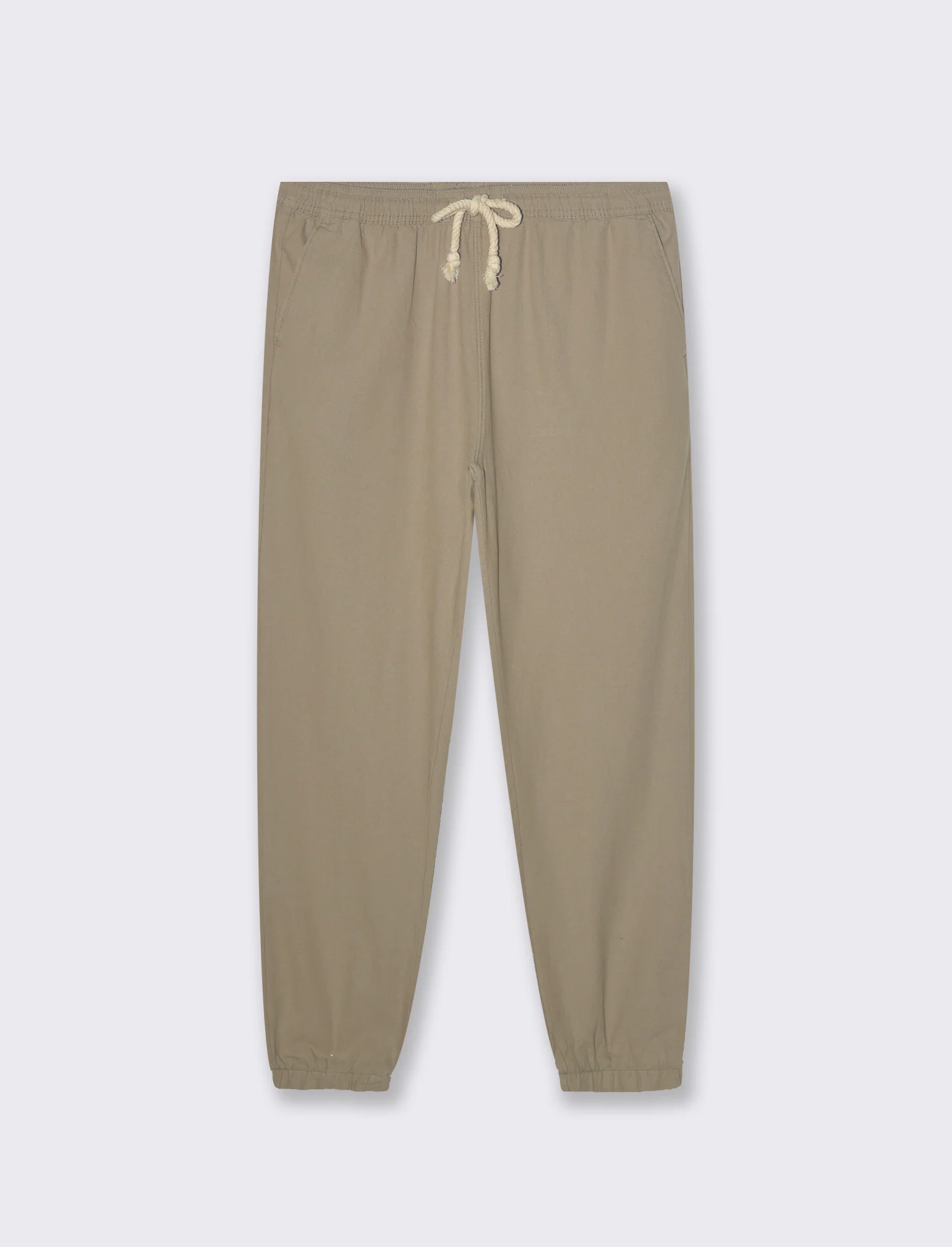 Pantaloni jogger tessuto strutturato da uomo - Verde salvia - Image 4