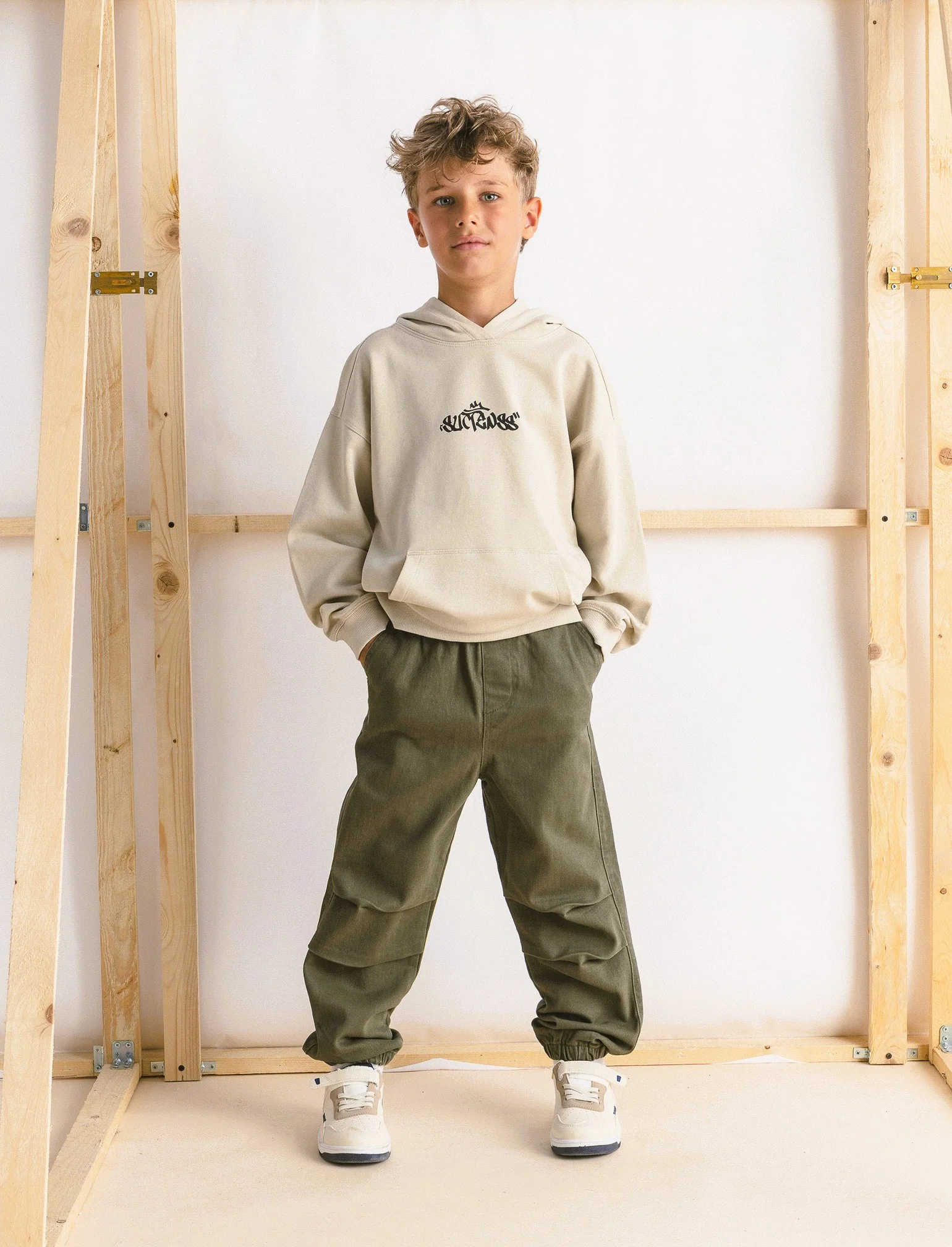 PANTALONI JOGGER - Verde militare
