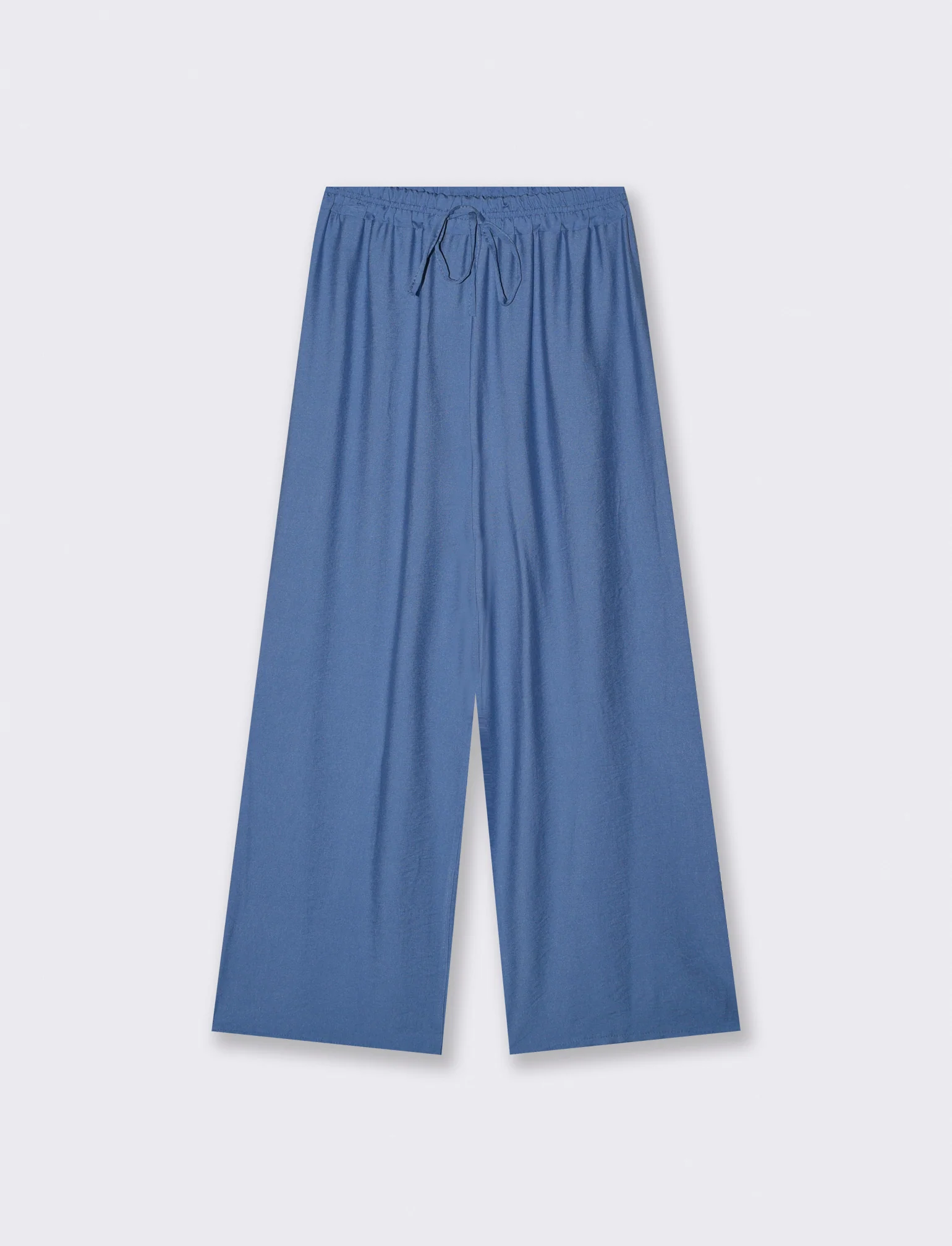 Pantaloni morbidi con elastico per lei - Denim