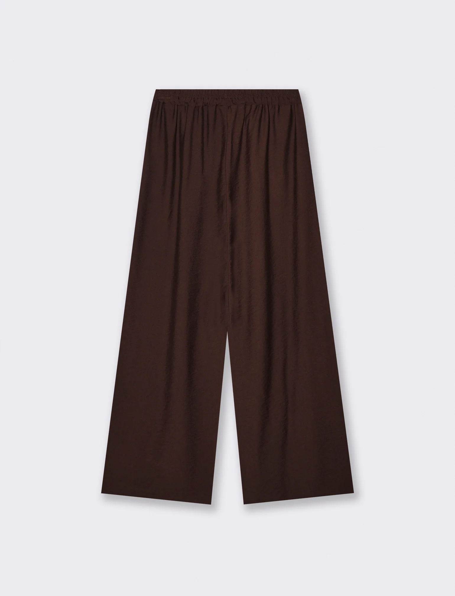 Pantaloni morbidi con elastico per lei - Moro - Image 2
