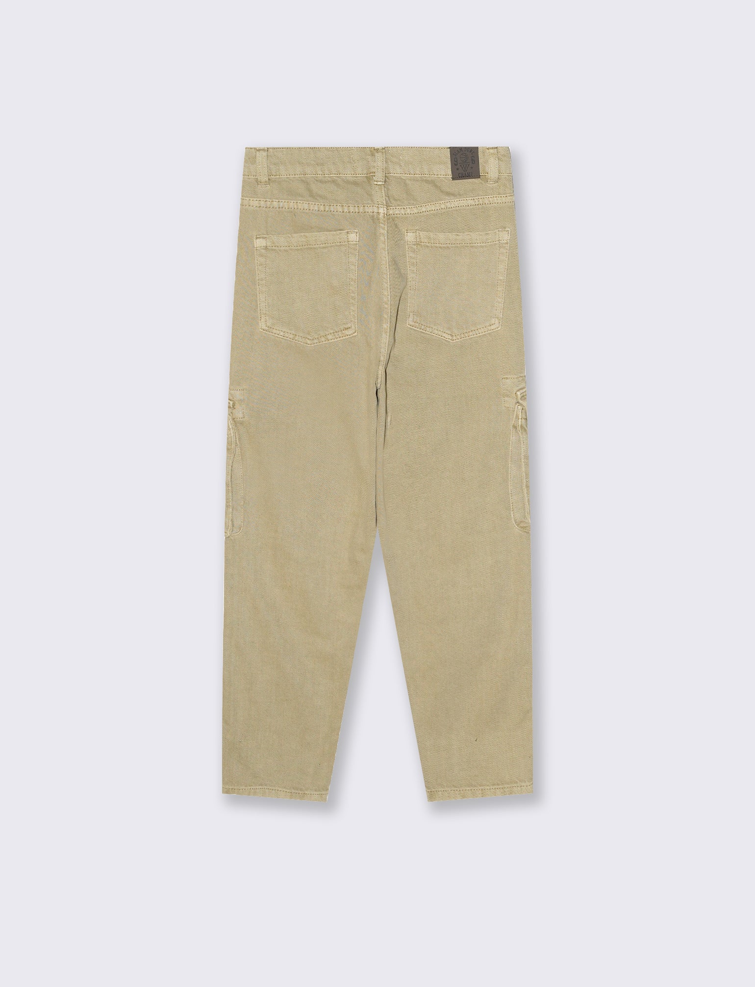 PANTALONI  MULTITASCHE - Verde kaki - Image 2