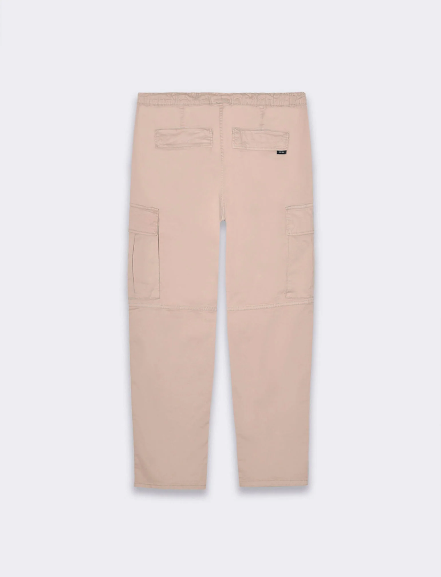 Pantaloni relaxed cargo in twill da uomo - Beige - Image 5