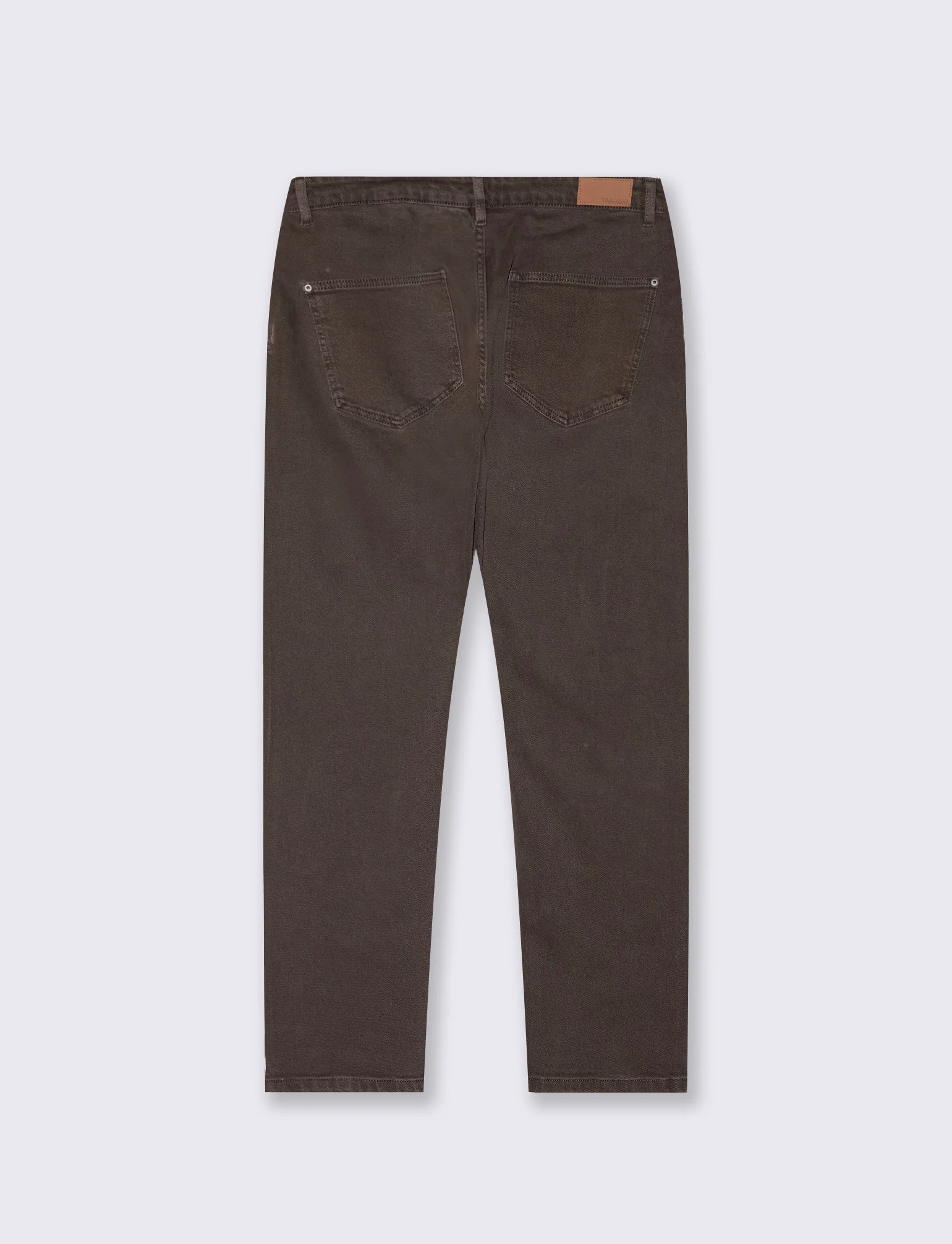 Pantaloni slim fit 5 tasche comfort - Moro - Image 2