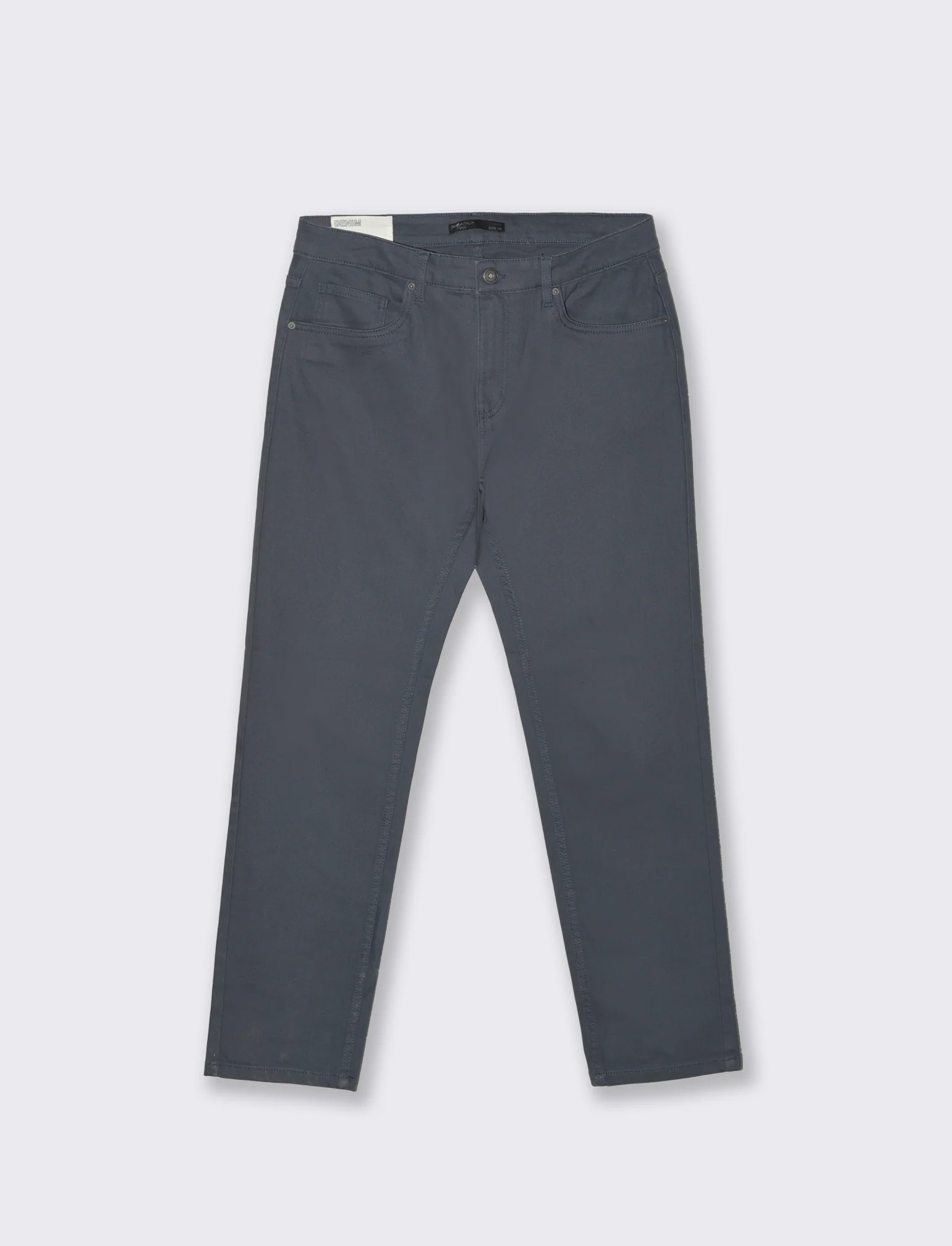 Pantaloni Slim Fit 5 Tasche Effetto Slavato - Avion