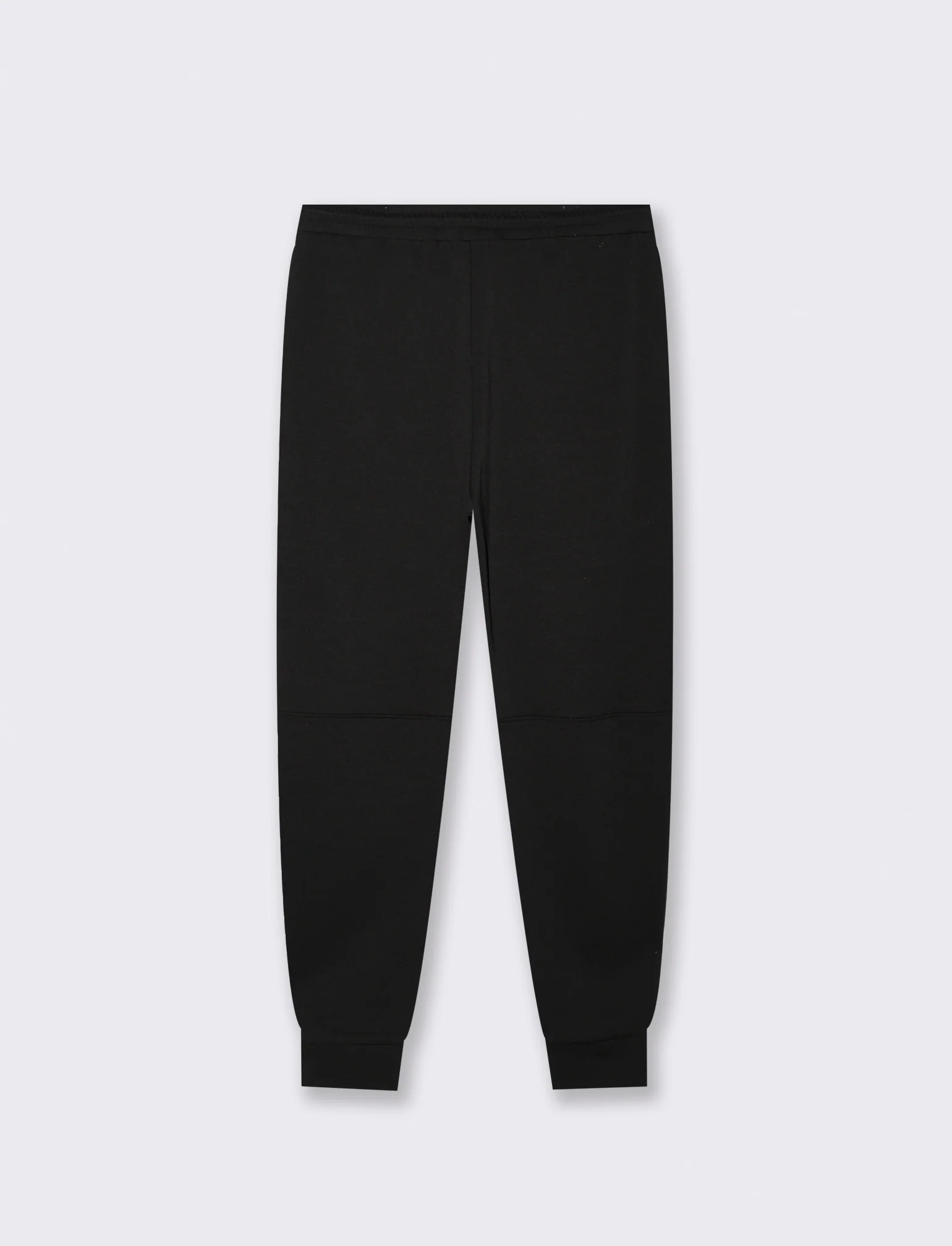 PANTALONI SPORTIVI IN INTERLOCK: - Nero - Image 2