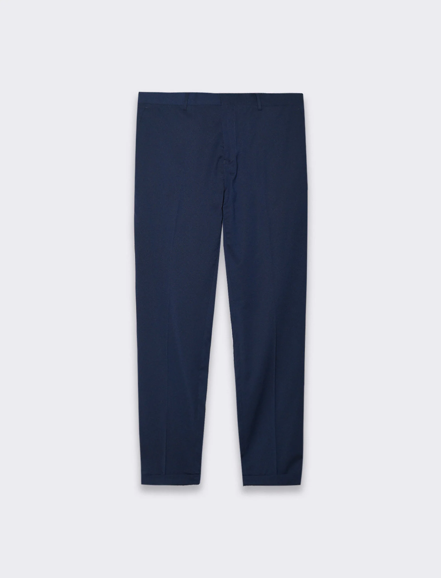 Pantaloni struttura operata da completo da uomo - Blu - Image 4