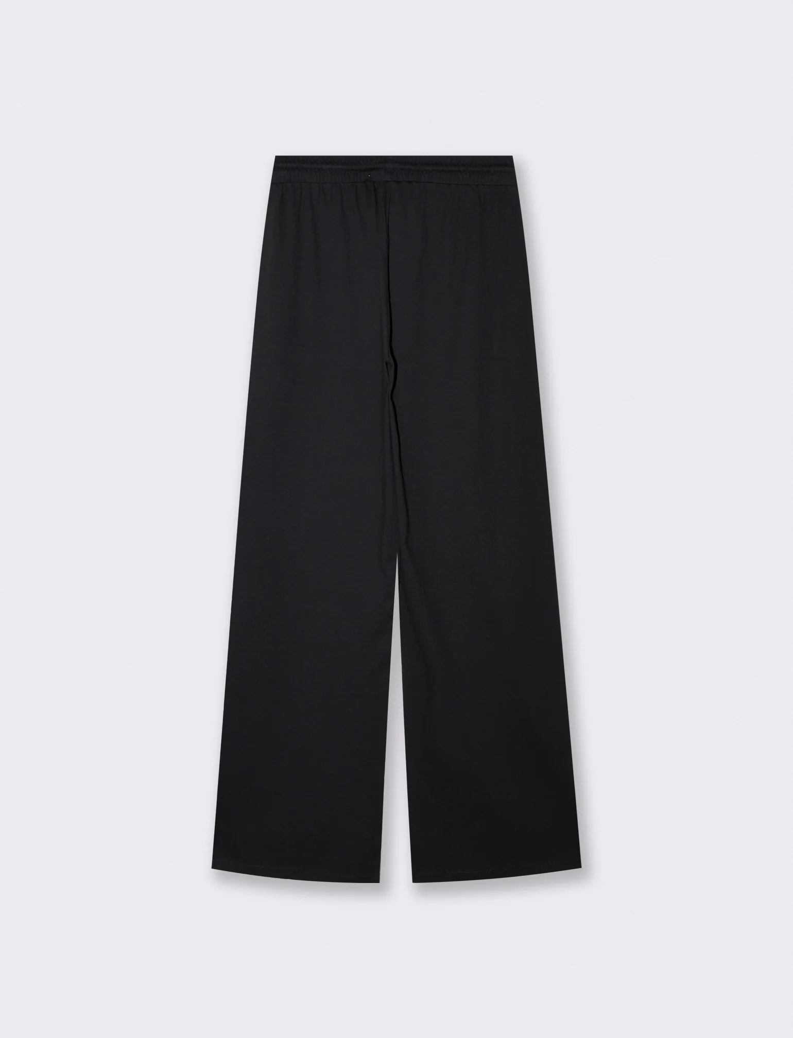 Pantaloni tuta dritti - Nero - Image 2
