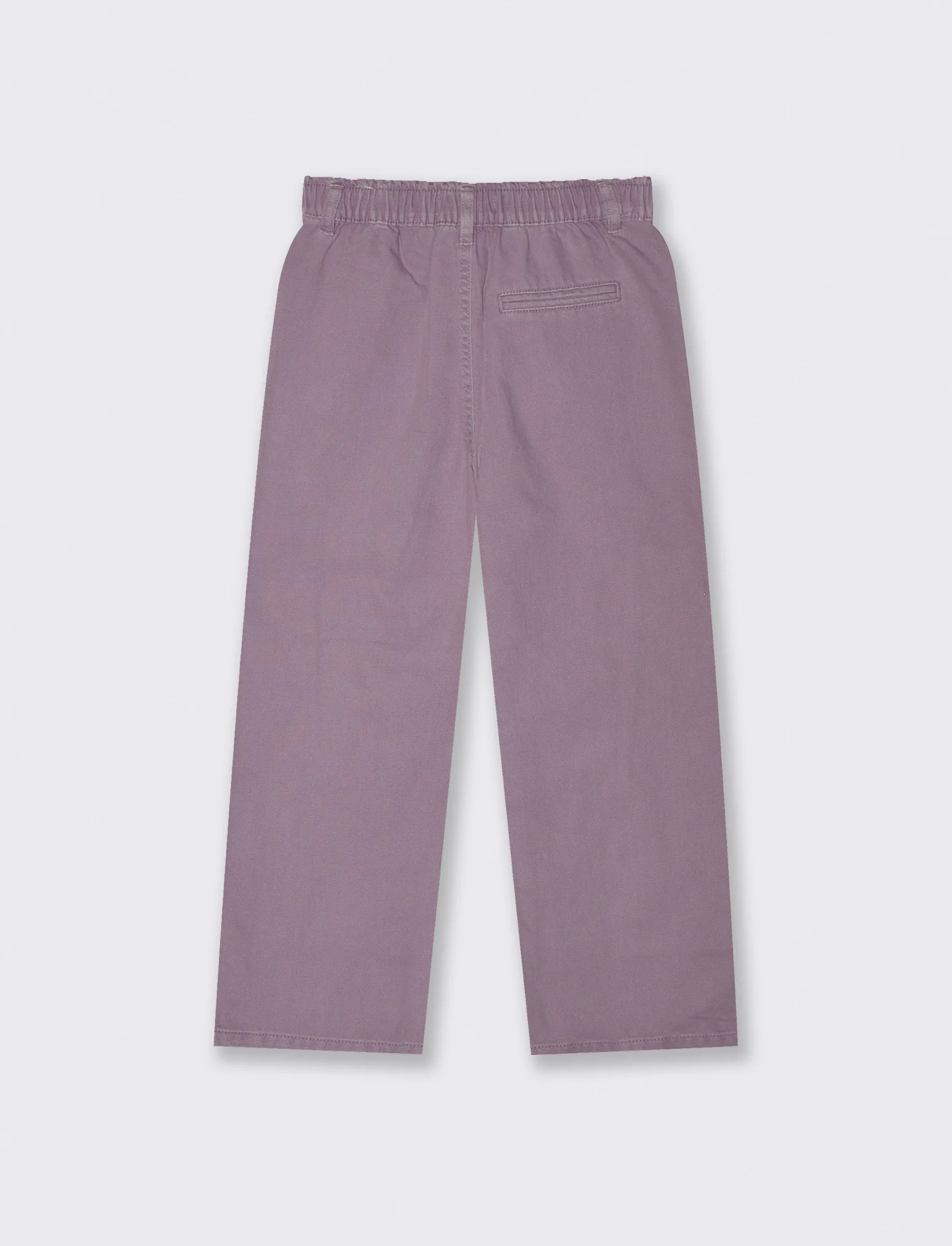 Pantaloni wide in cotone con tasche - Rosa - Image 2
