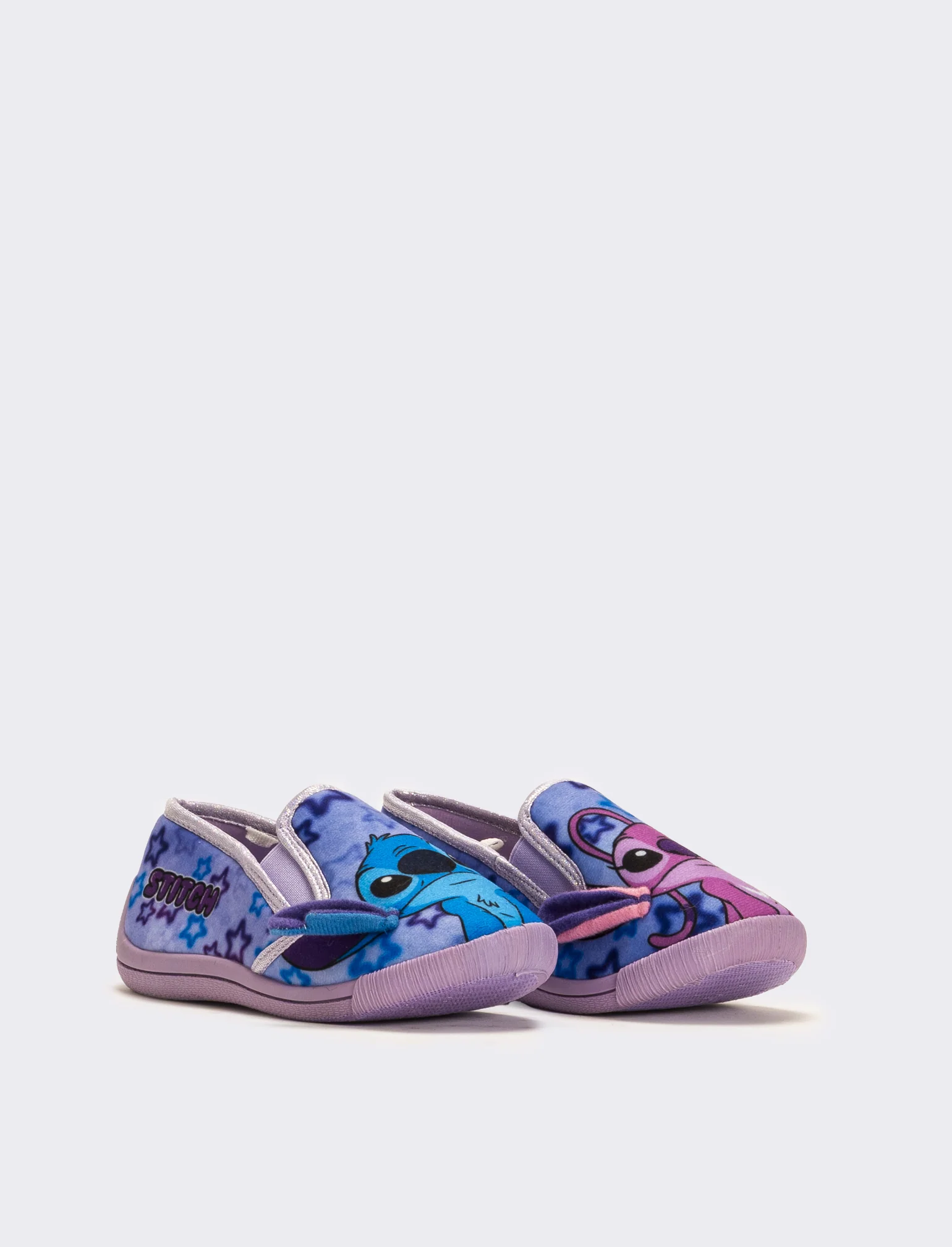 Pantofola con strappo Stitch© da bambina - Lilla - Image 3