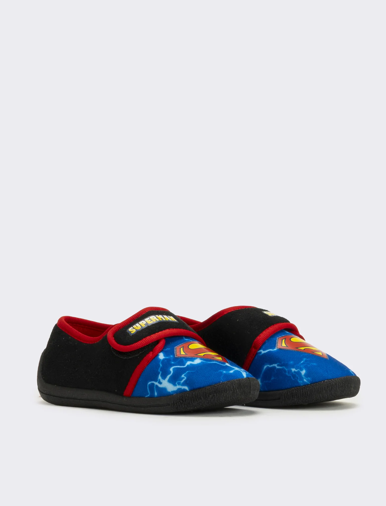 Pantofola con strappo Superman© da bambino - Blu - Image 3