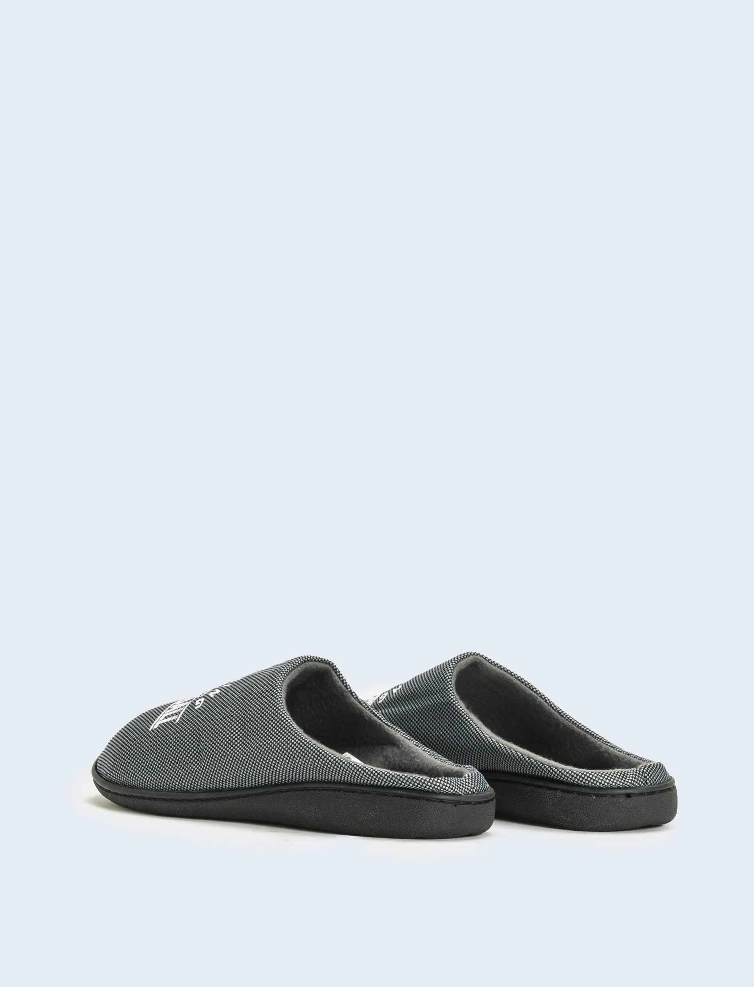 Pantofola da uomo con stampa - Grigio - Image 2