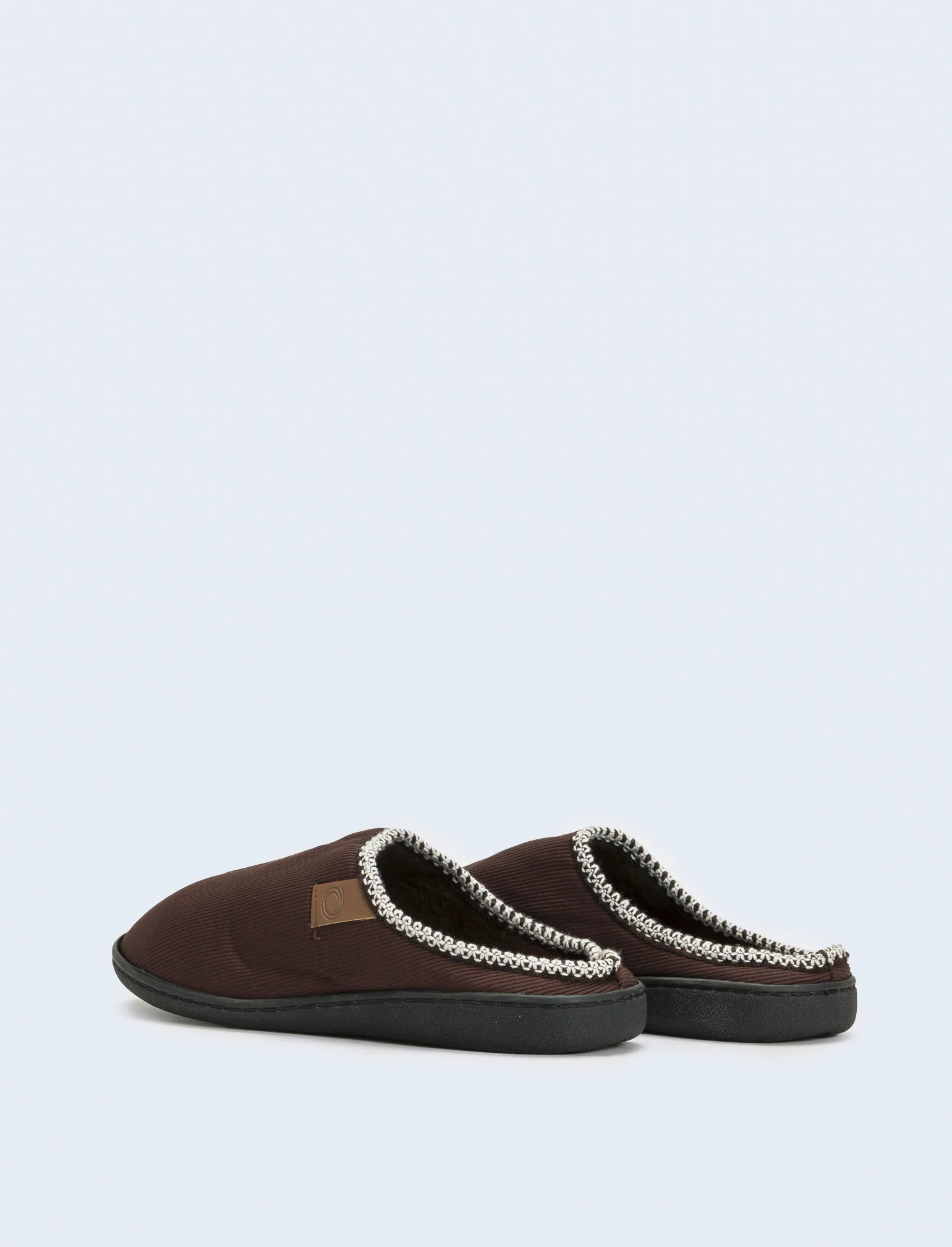 Pantofola da uomo con suola alta - Marrone - Image 2
