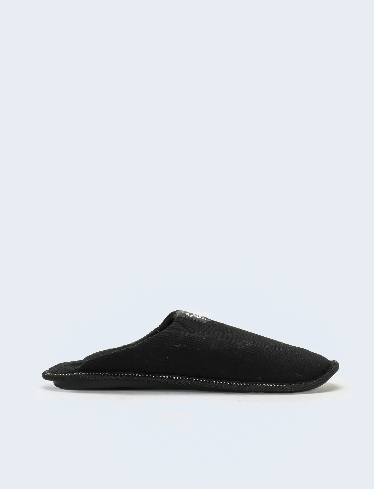 Pantofola da uomo minimal - Nero