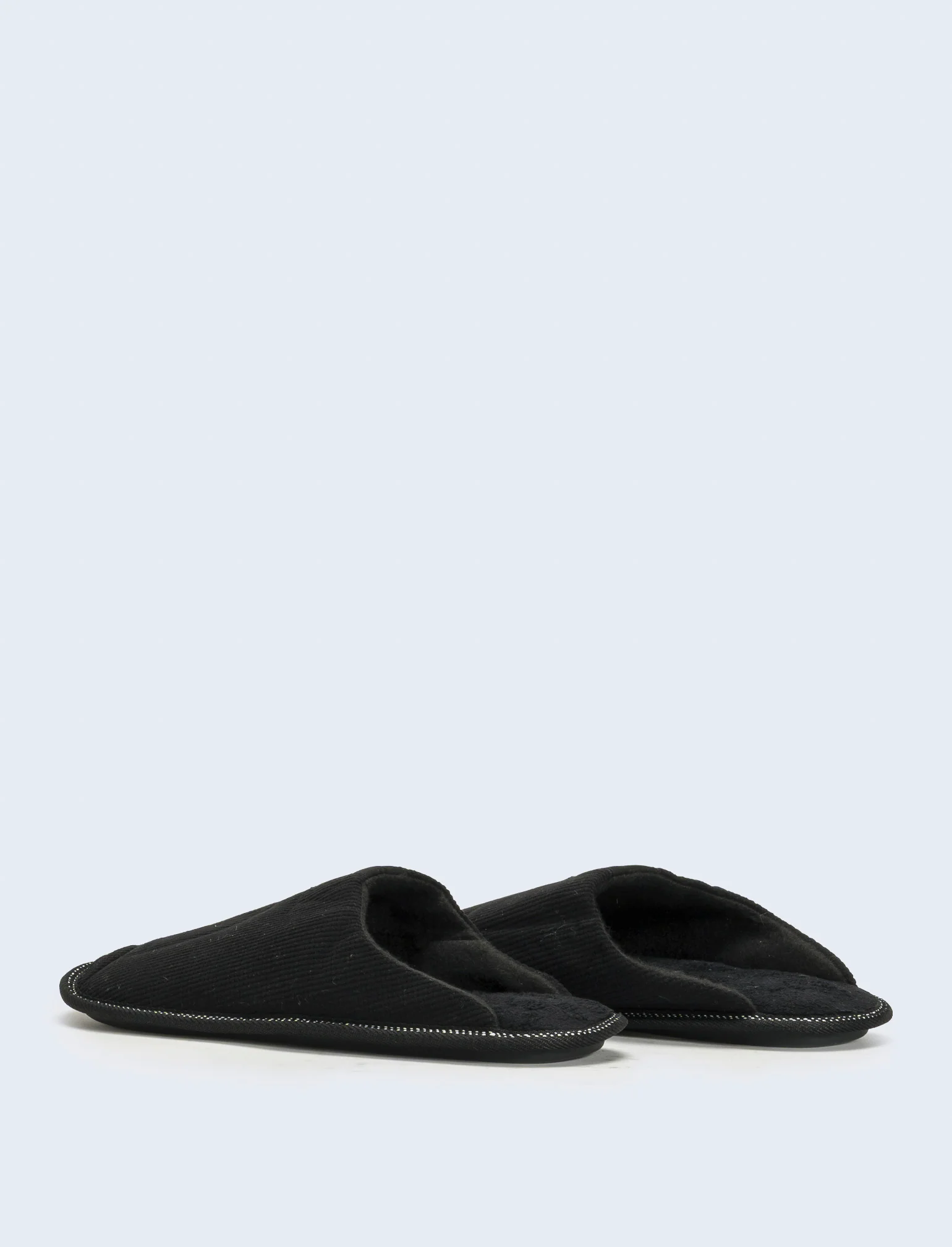 Pantofola da uomo minimal - Nero - Image 2