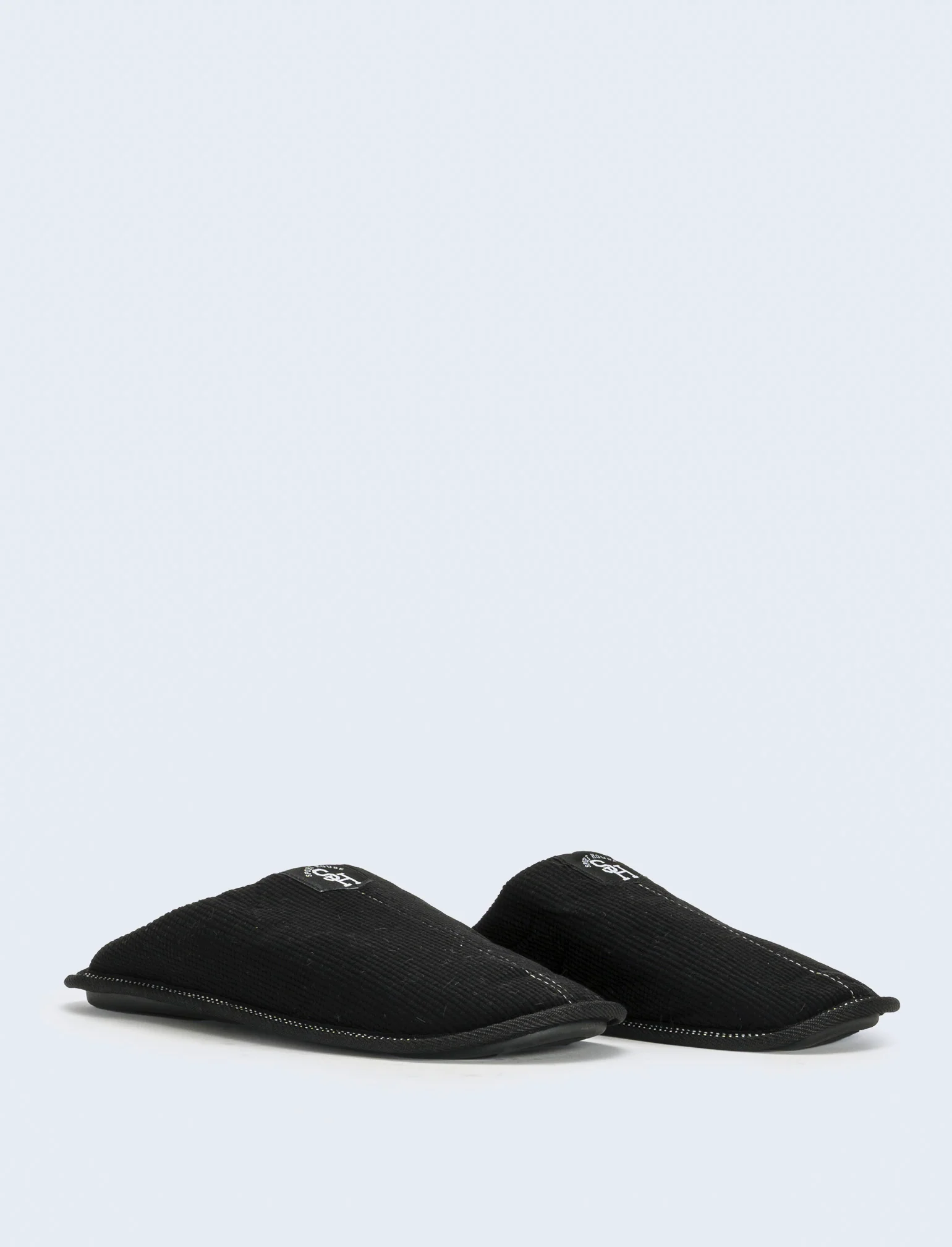 Pantofola da uomo minimal - Nero - Image 3