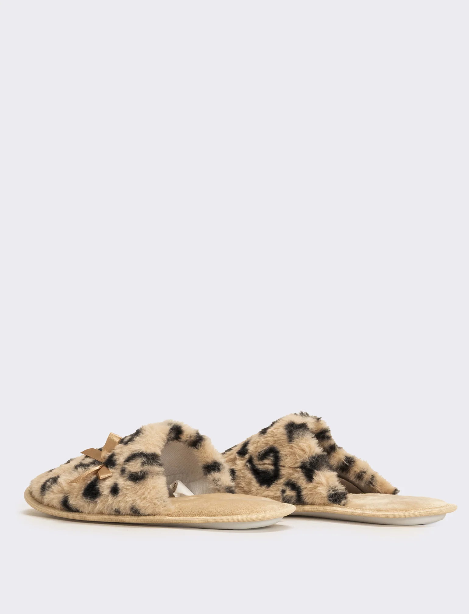 Pantofola maculata da donna - Beige - Image 3