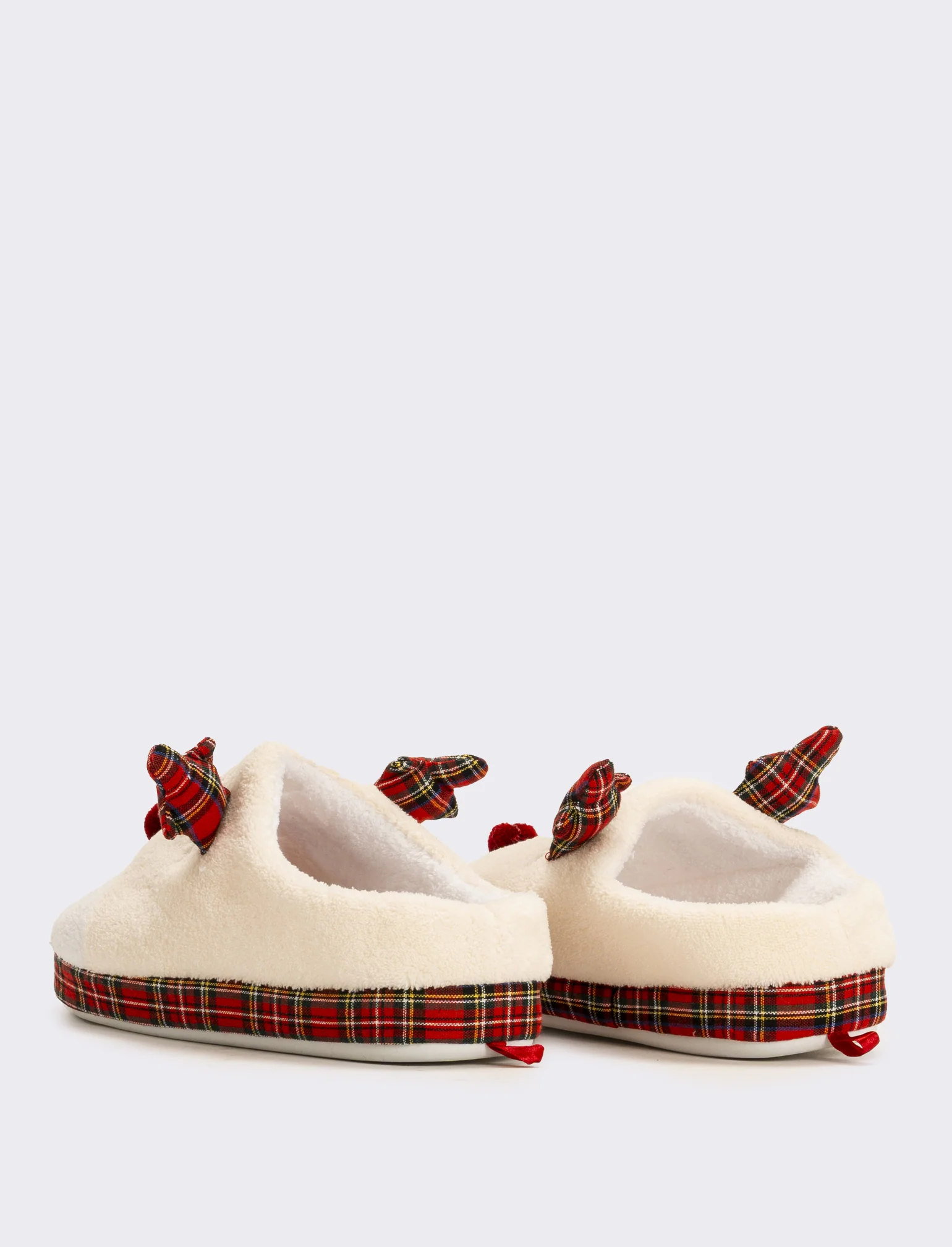 Pantofola natalizia da donna - Beige - Image 3