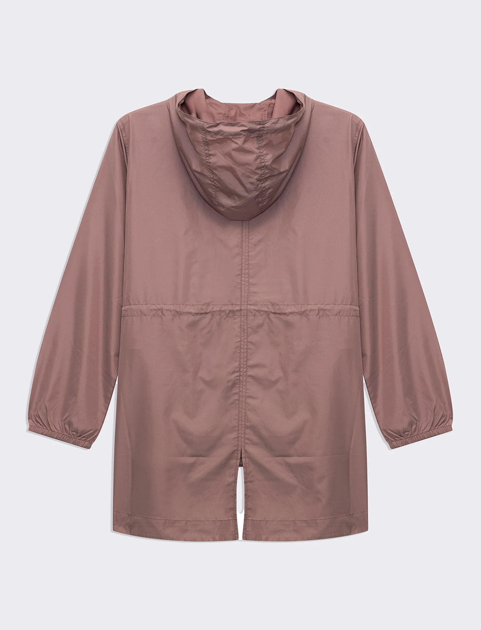 Parka con cappuccio da donna - Rosa antico - Image 2