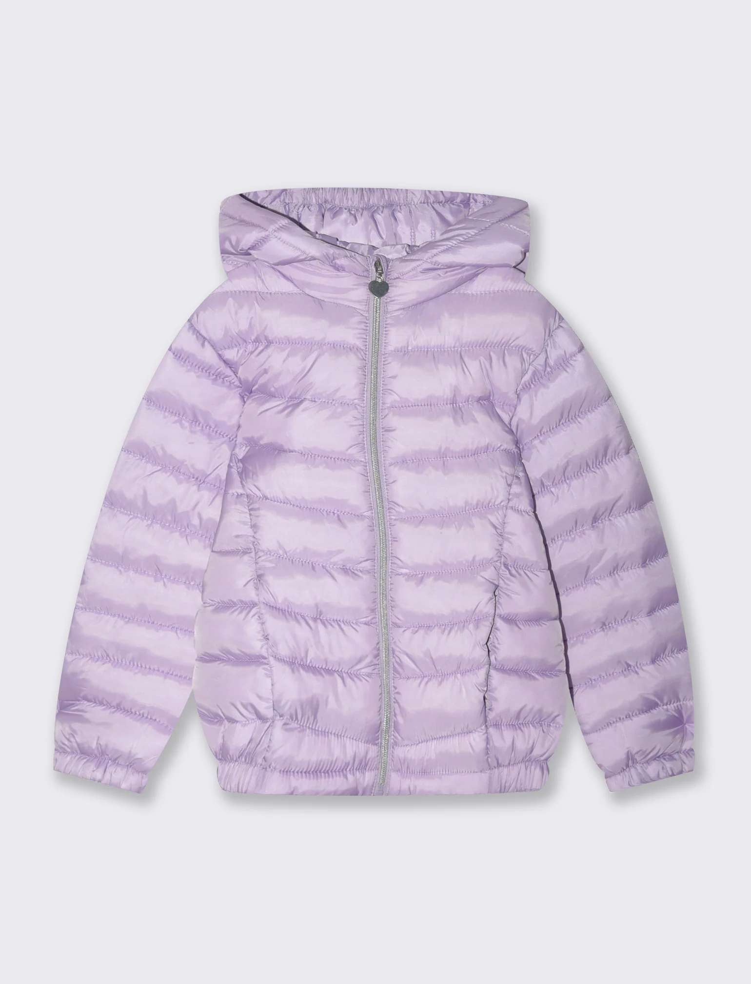 Piumino leggero da bambina - Lilla
