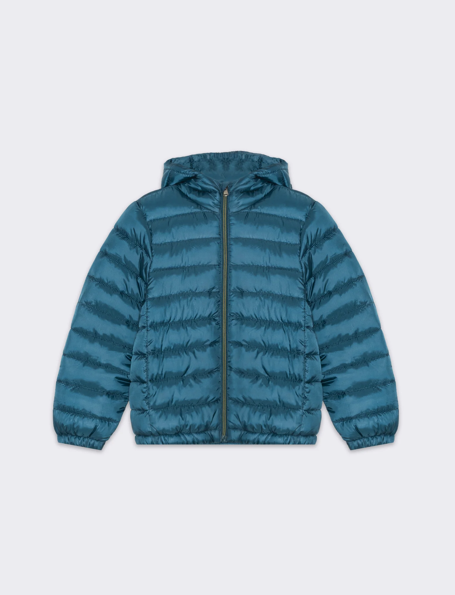 Piumino leggero da bambino - Verde Ottanio