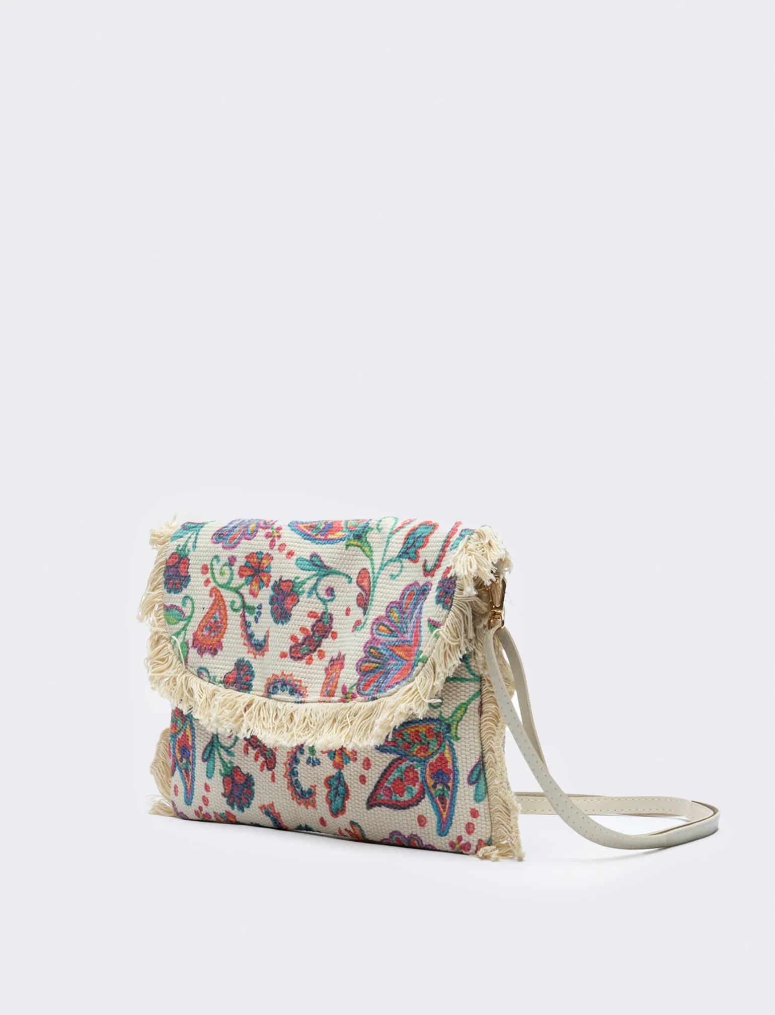 Pochette donna etnica con tracolla - Multicolore - Image 2