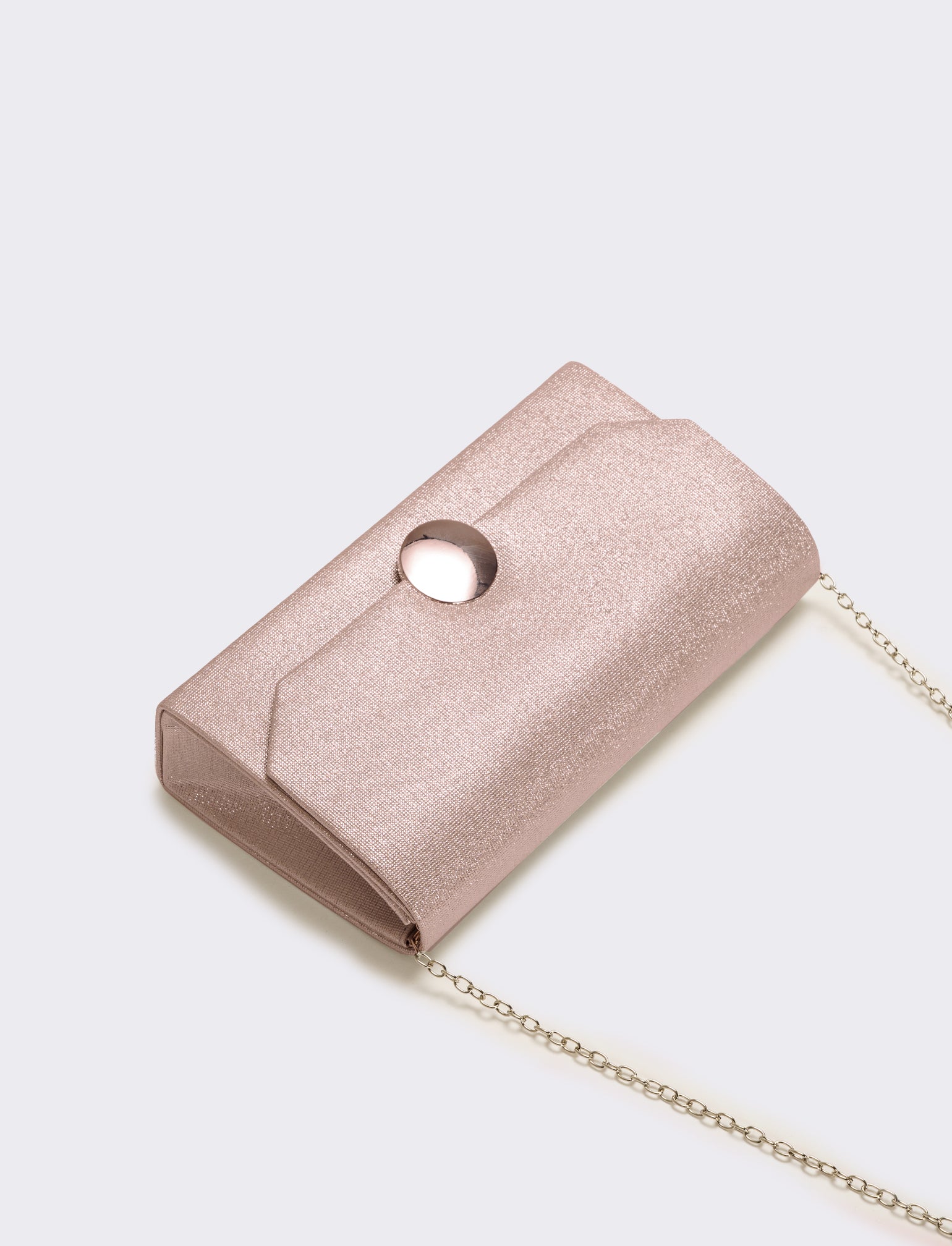 Pochette donna glitter con tracolla - Rosa - Image 2