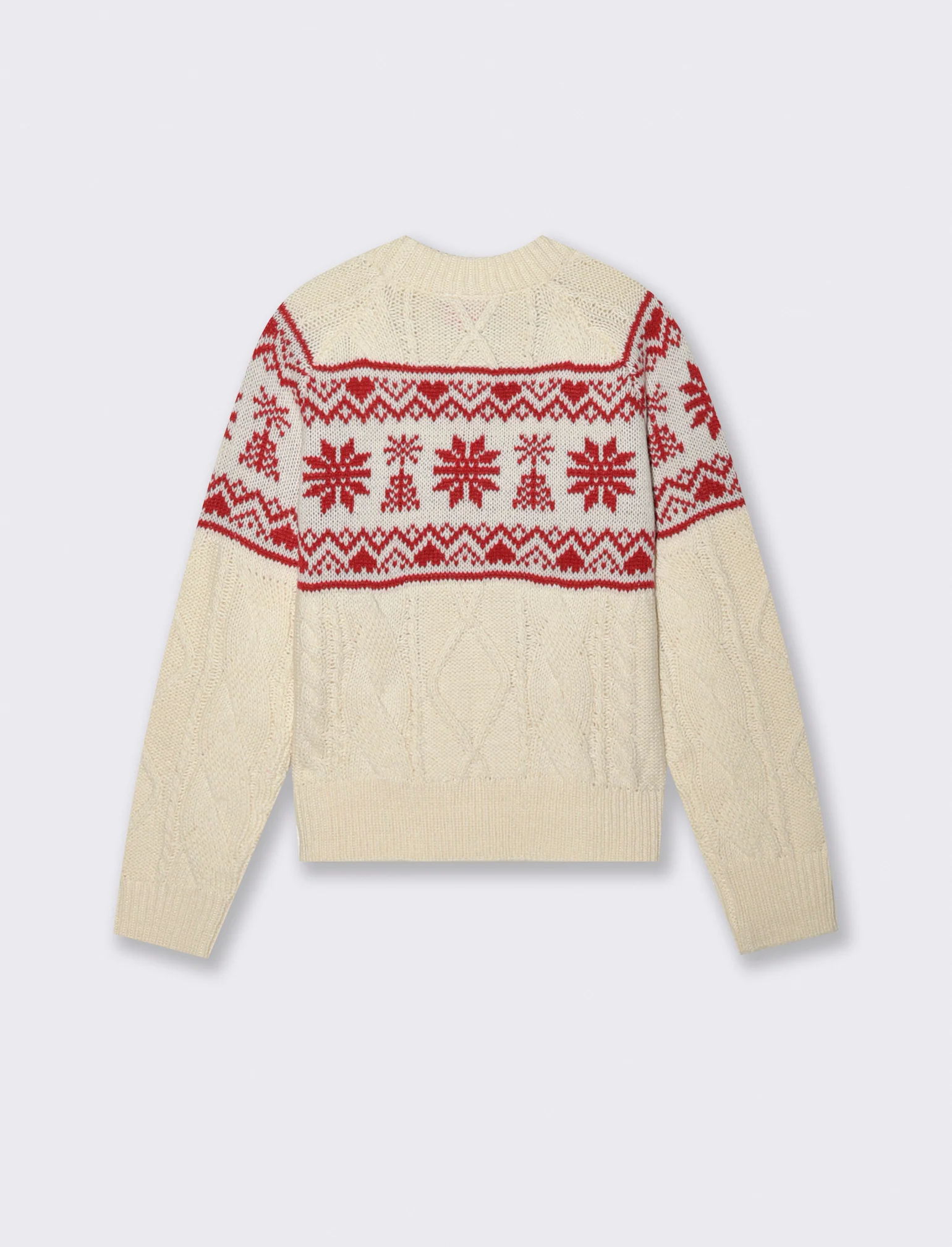 POLLOVER CON LAVORAZIONE JACQUARD TEMA NATALE - var 1 - Image 2