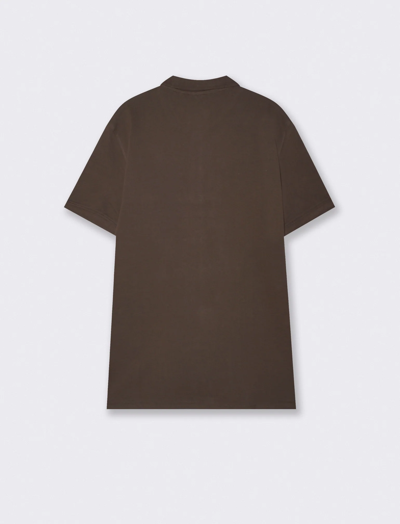 Polo Basica Regular Fit in Piquet - Moro - Image 2