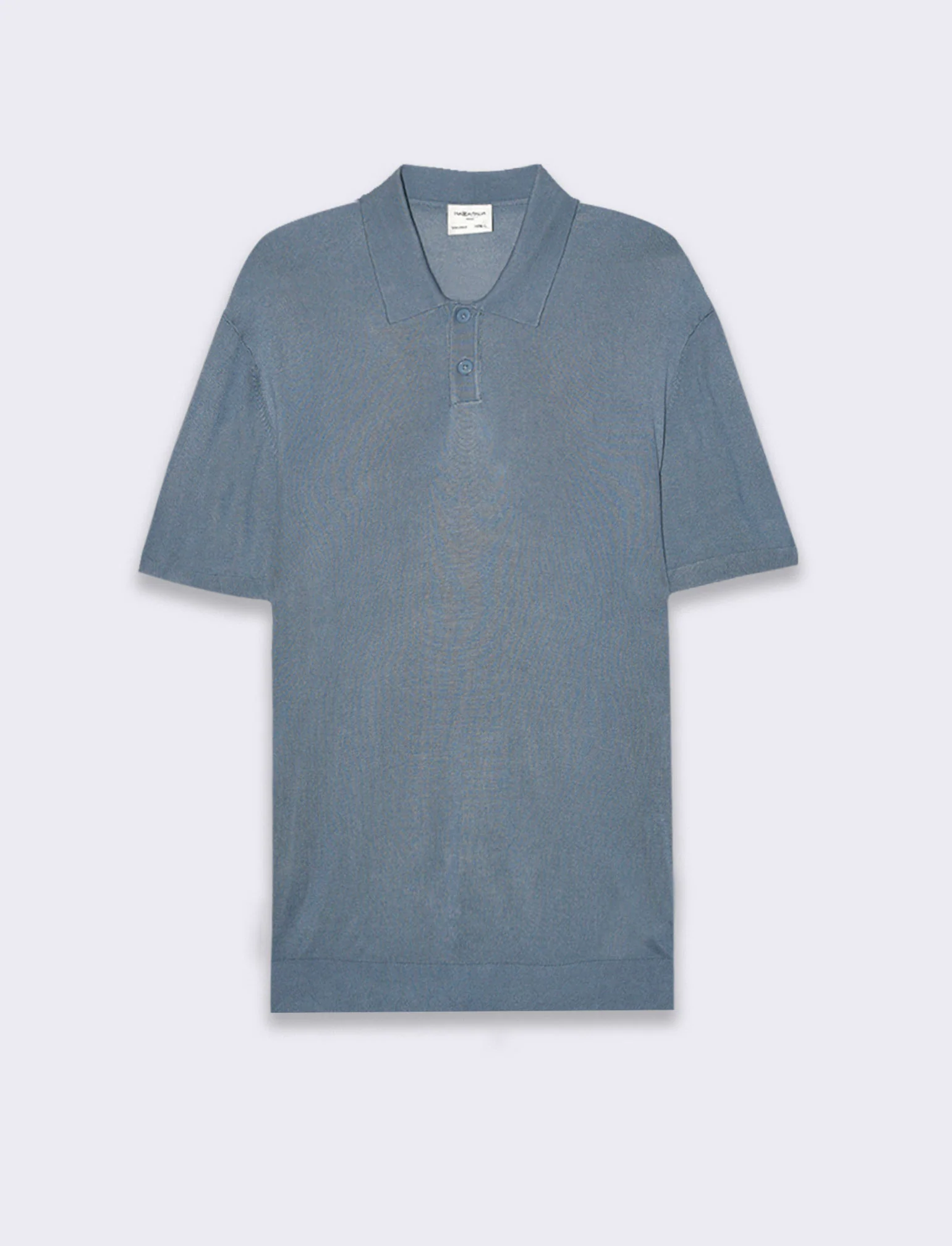 Polo in maglia sottile da uomo - CARTA DA ZUCCHERO - Image 4
