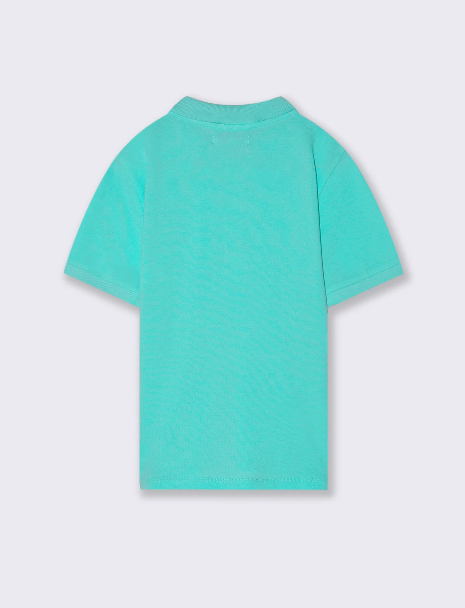 Polo mezza manica da bambino - Verde acqua - Image 2