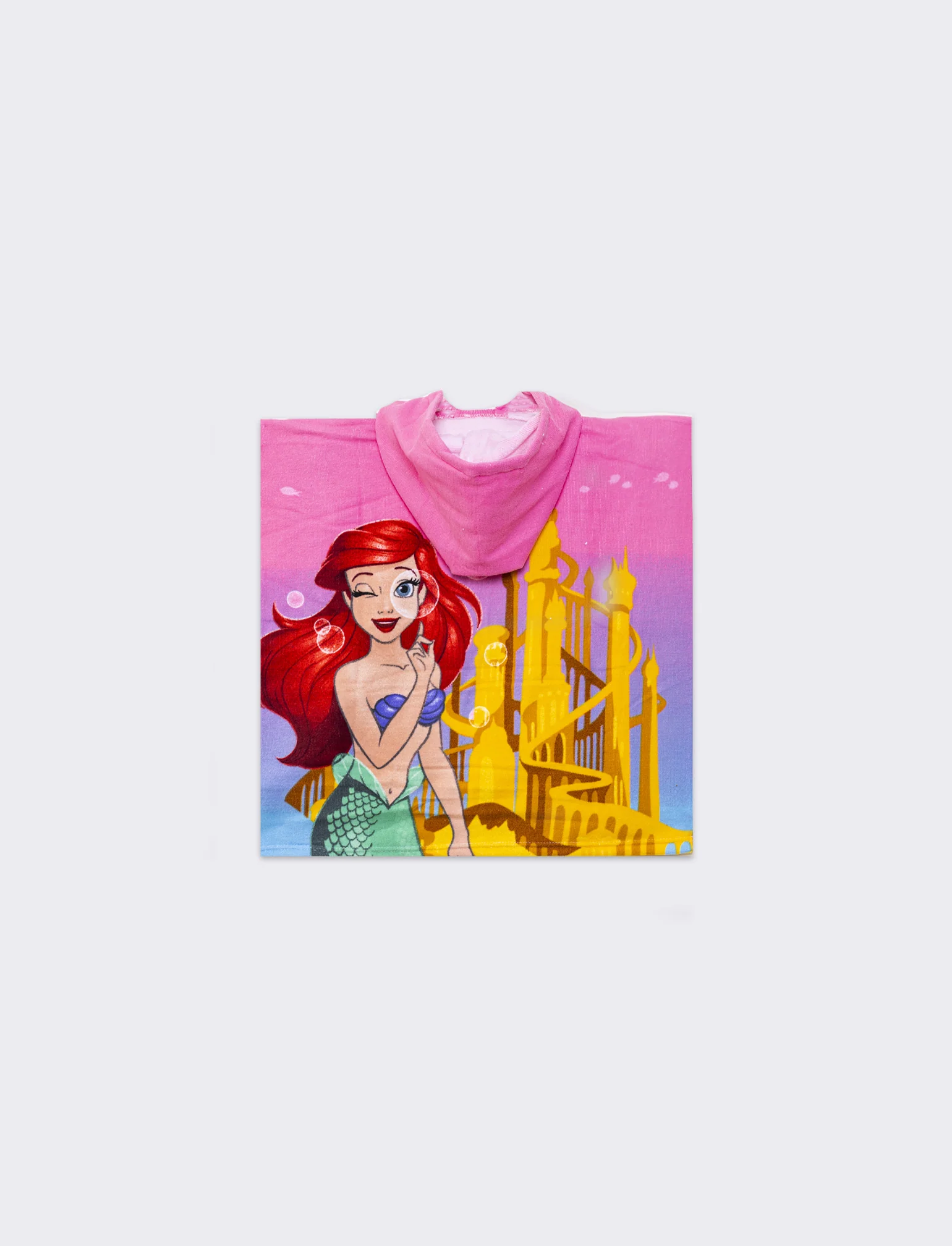 Poncho mare bambina licenze - Fuxia - Image 2