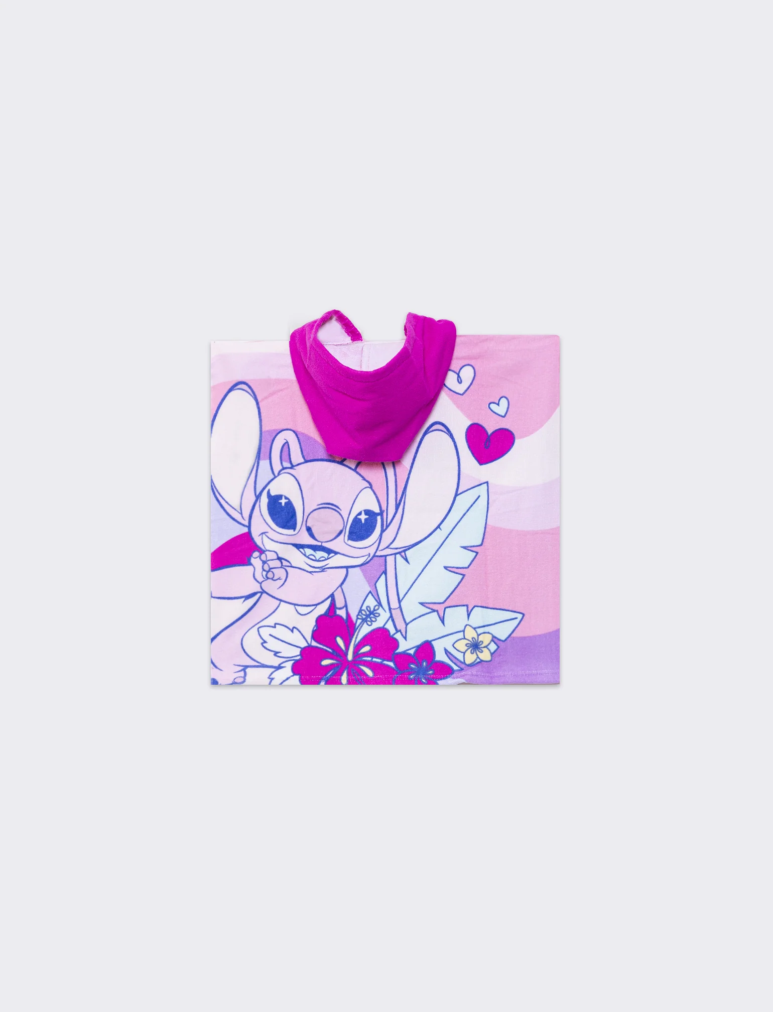 Poncho mare bambina licenze - Lilla - Image 2