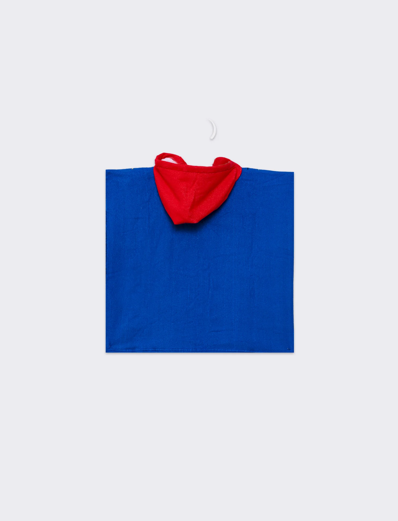 Poncho mare bambino 55x110cm in microfibra - Blu - Image 2