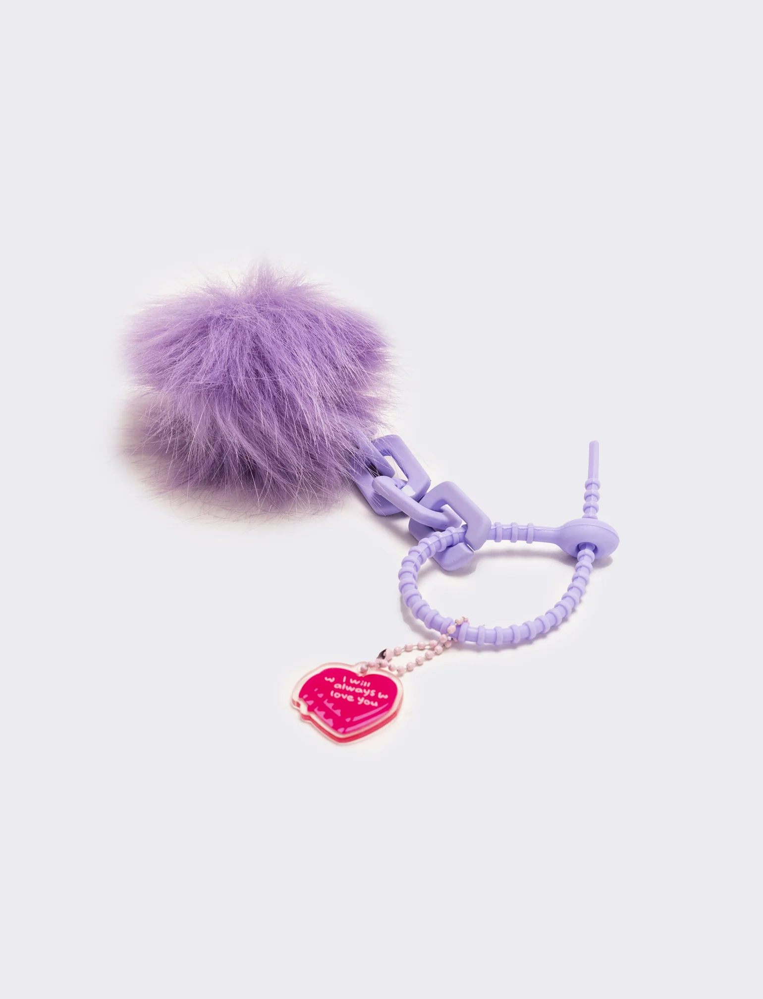 Portachiavi donna modello charms - Lilla - Image 3