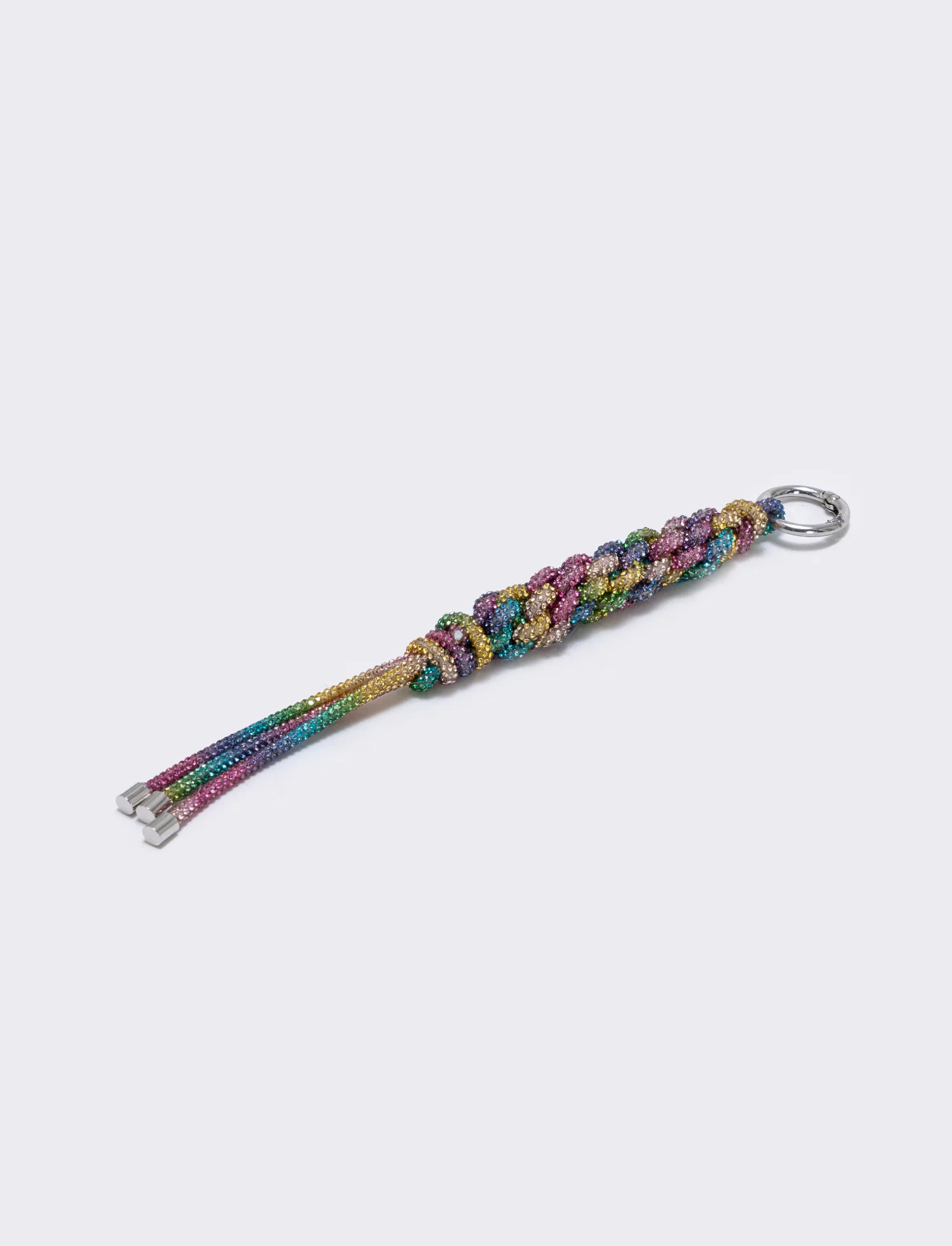 Portachiavi Scooby Tubolare con Strass - Multicolore - Image 2