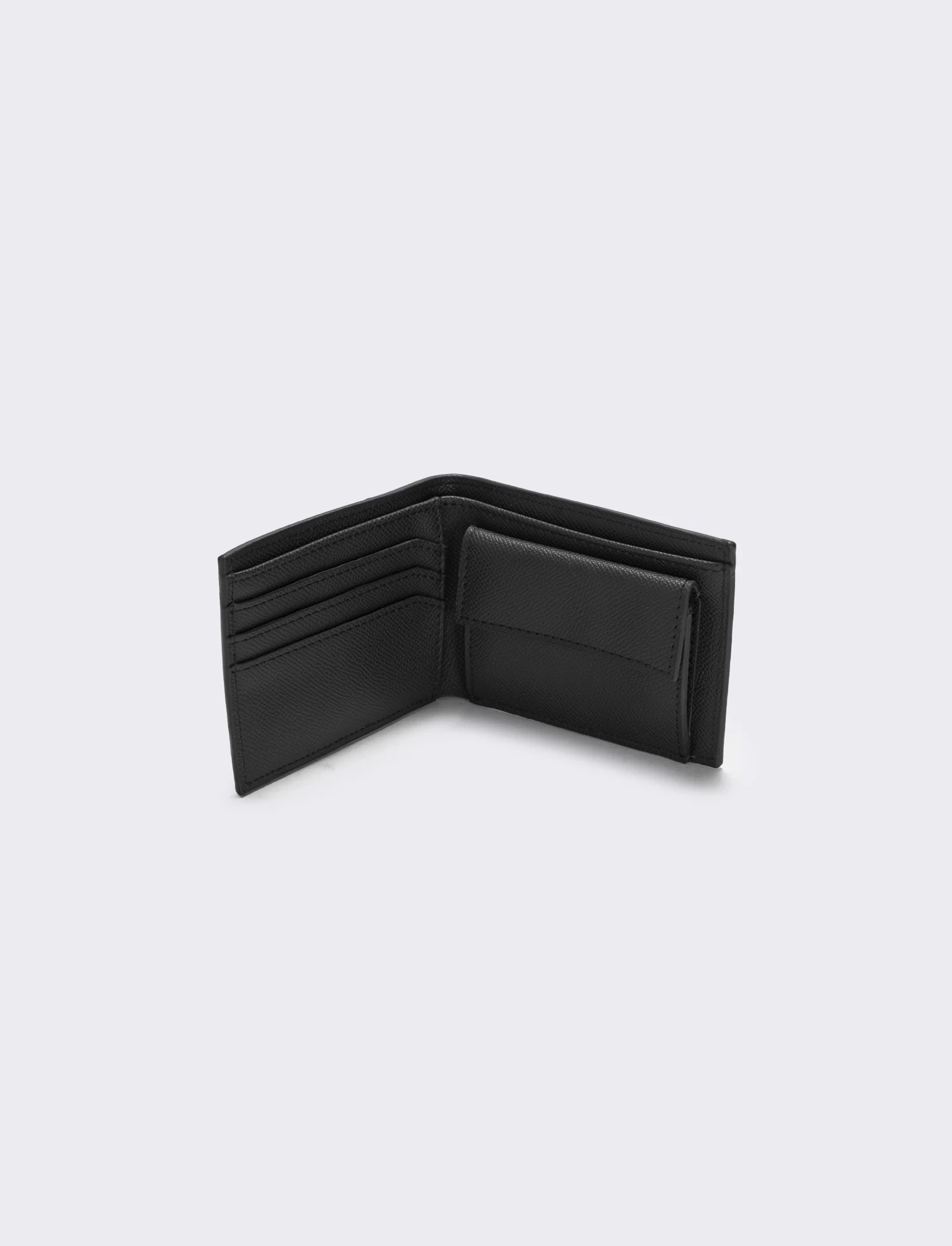 Portafogli basico per uomo elegante - Nero - Image 2
