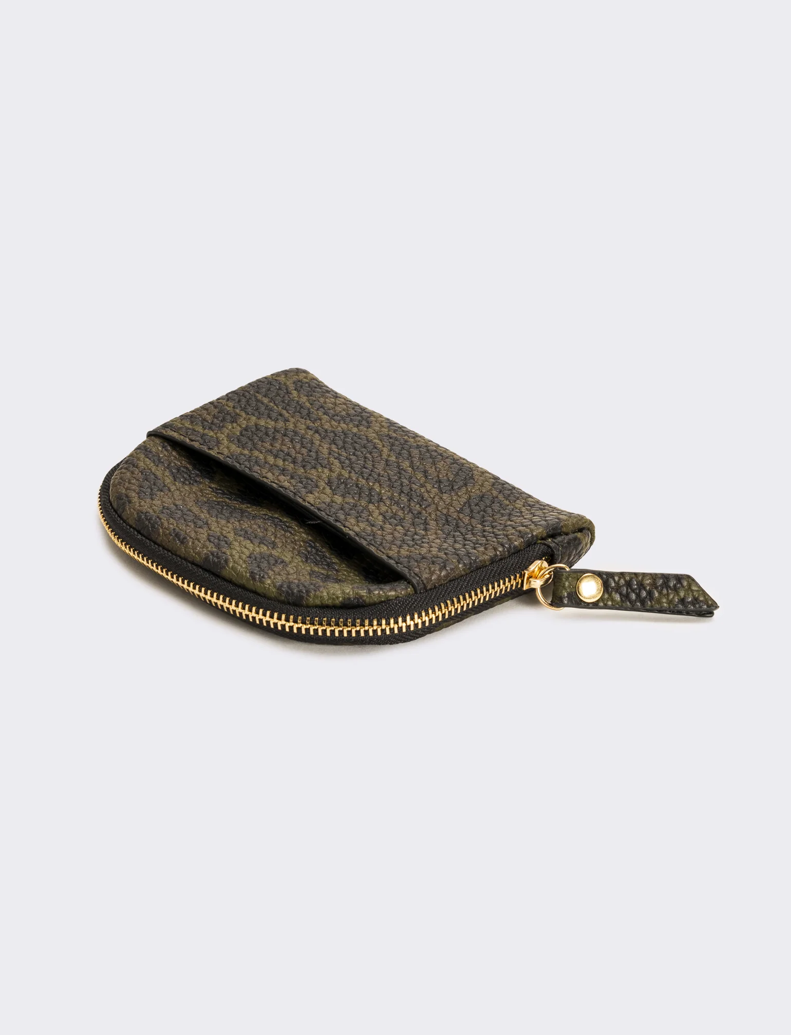Portamonete finta pelle con zip animalier - Ve.milit. - Image 2