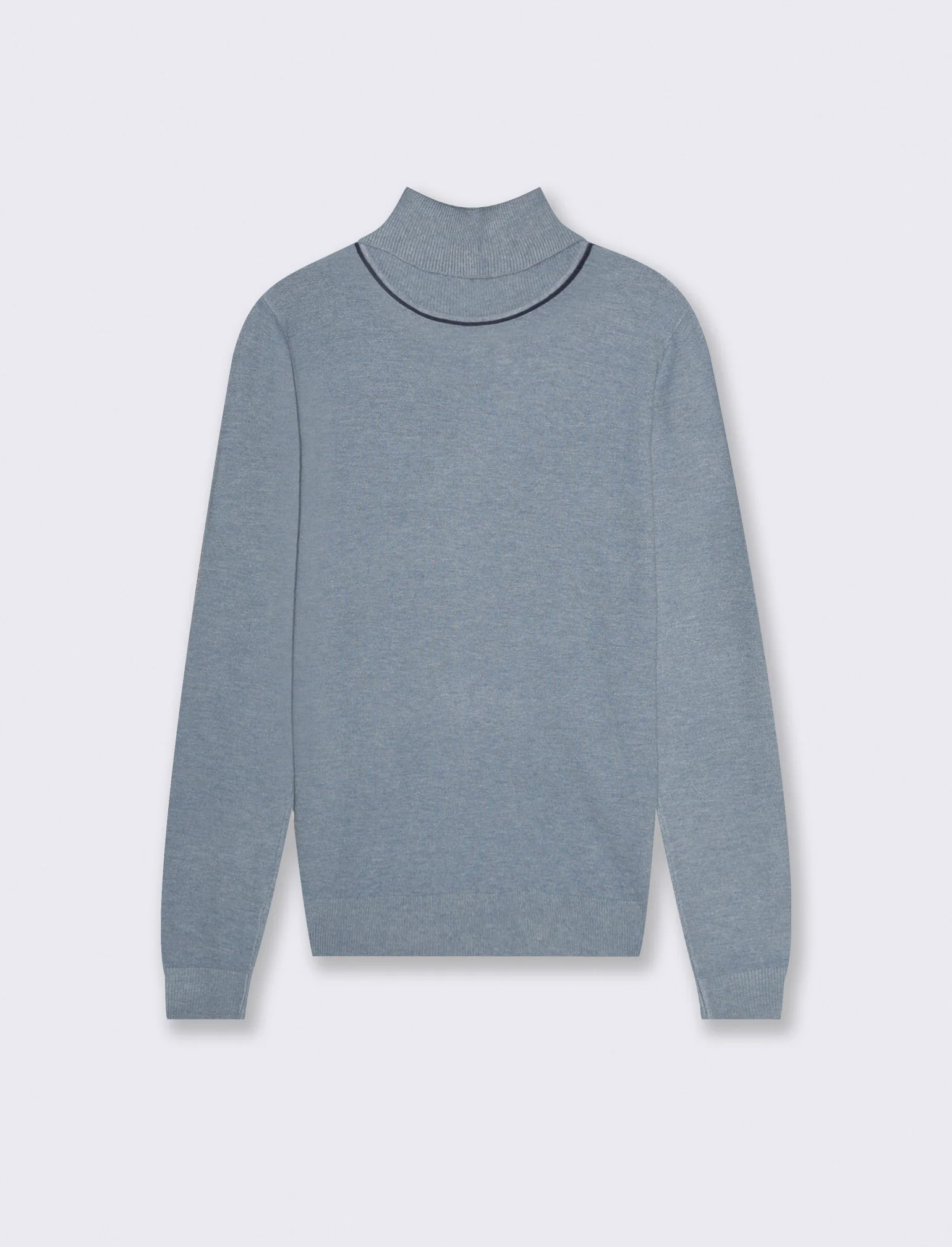 PULLOVER BASICO - Denim