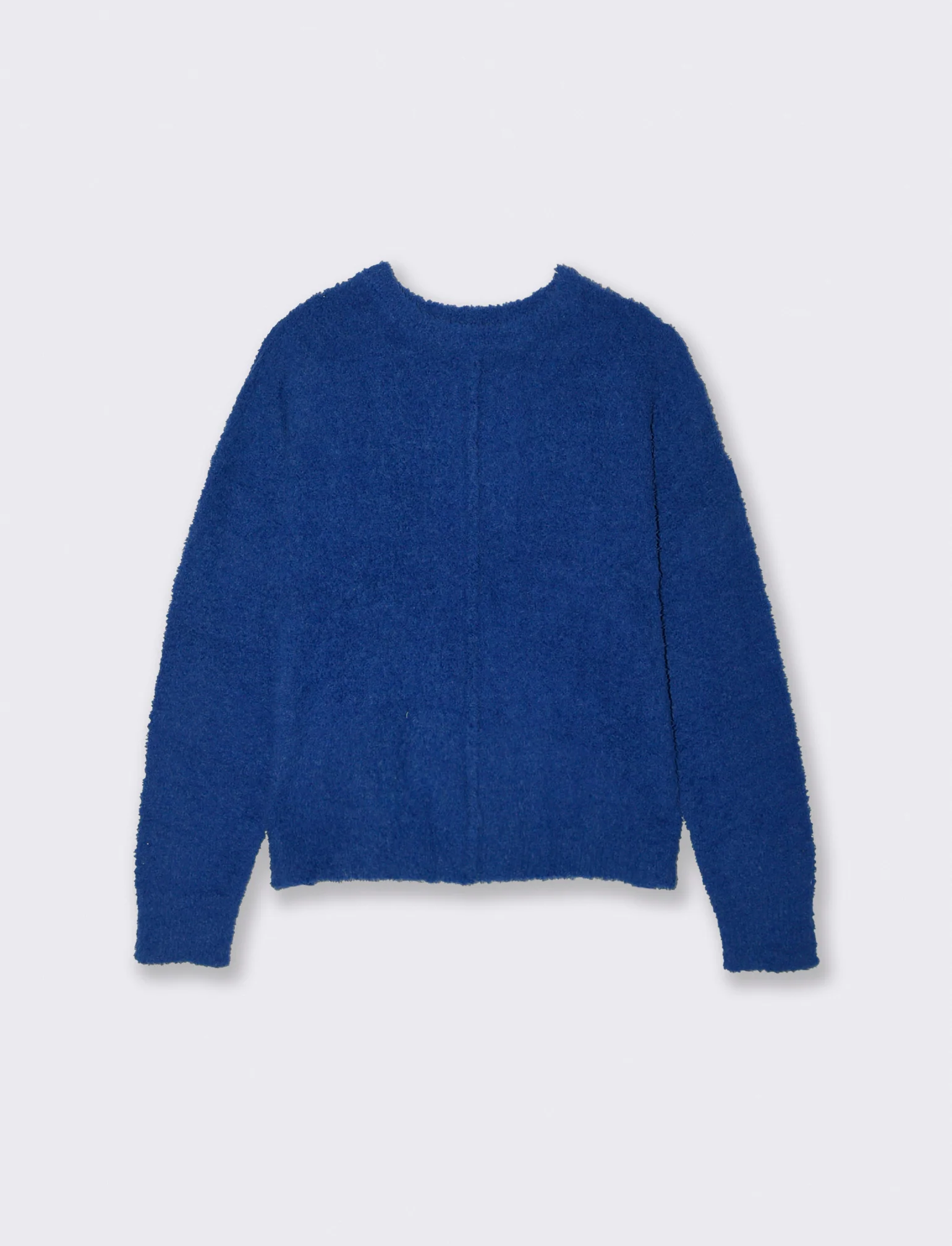 PULLOVER CON CUCITURA  IN RILIEVO - Royal