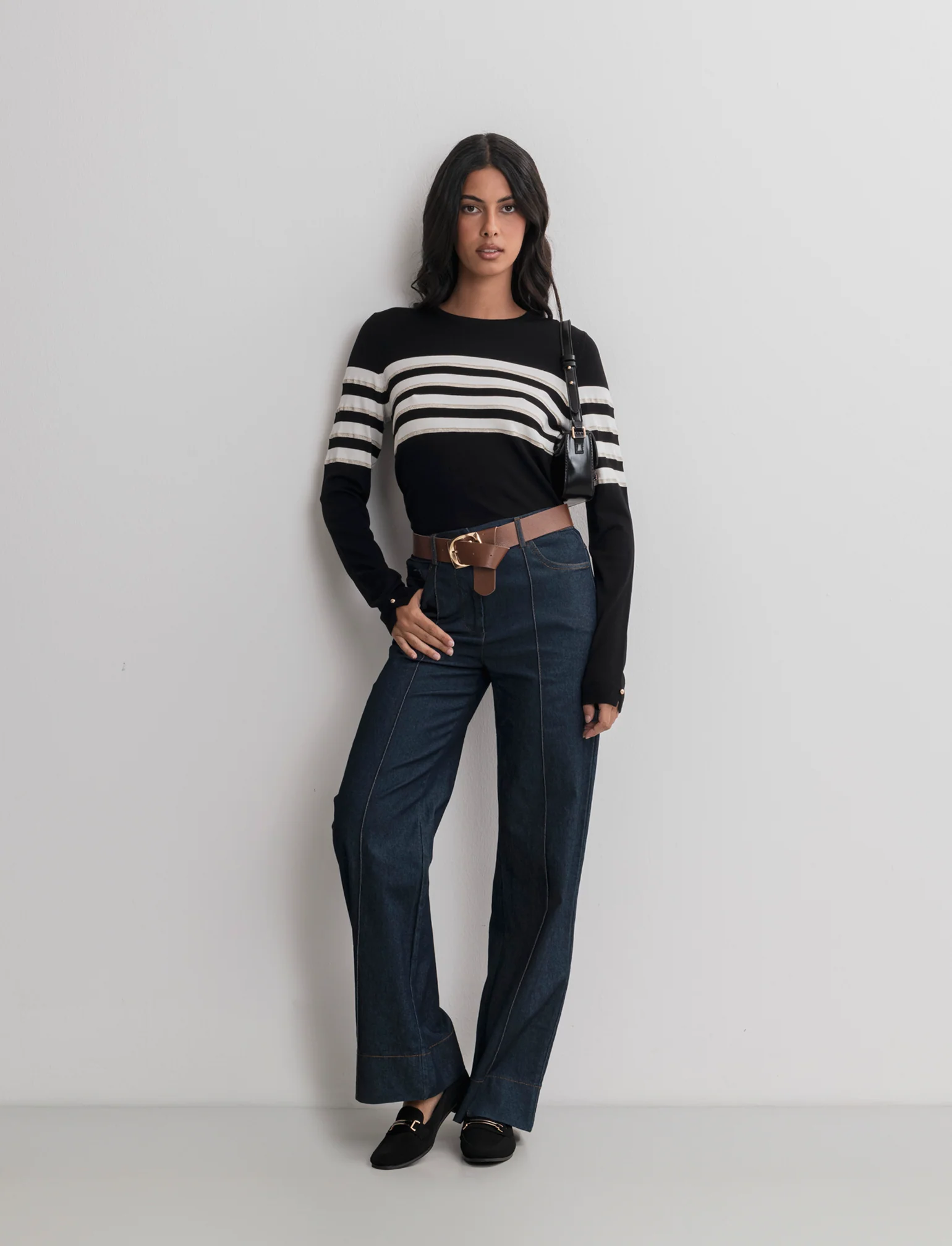 PULLOVER CON FANTASIA A STRISCE - var 1 - Image 3