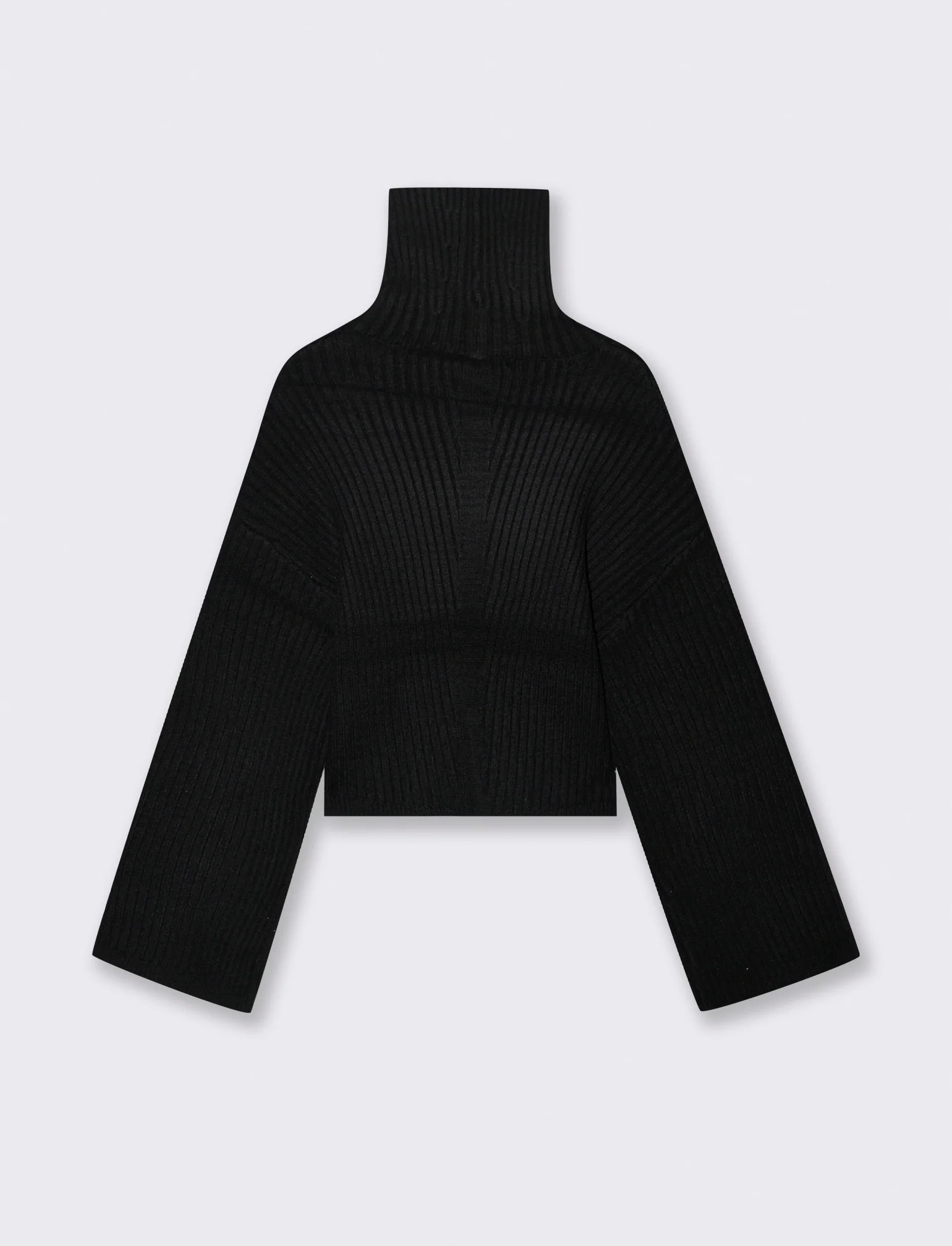 PULLOVER CROP - Nero - Image 2