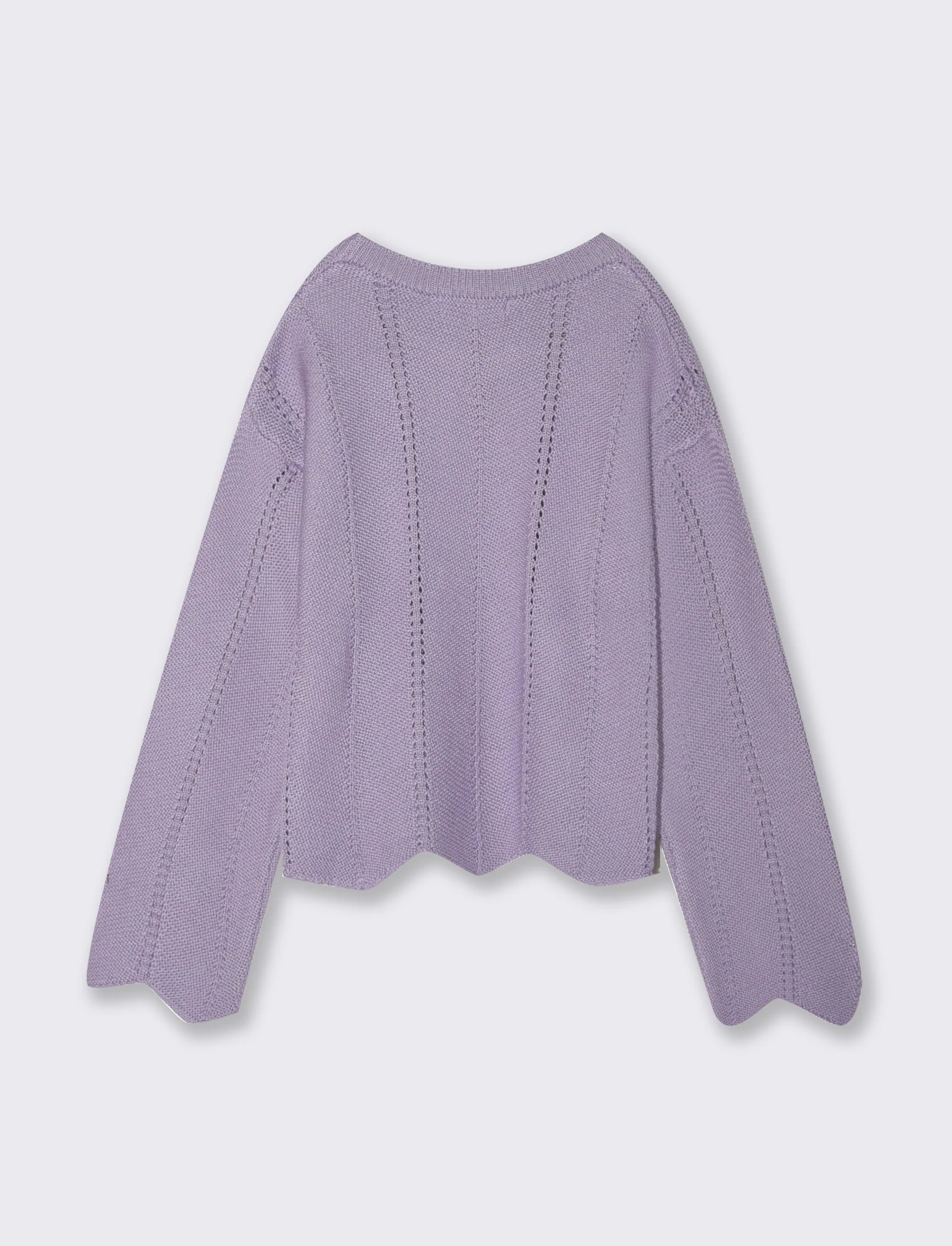 Pullover estivo da bambina - Lilla - Image 2