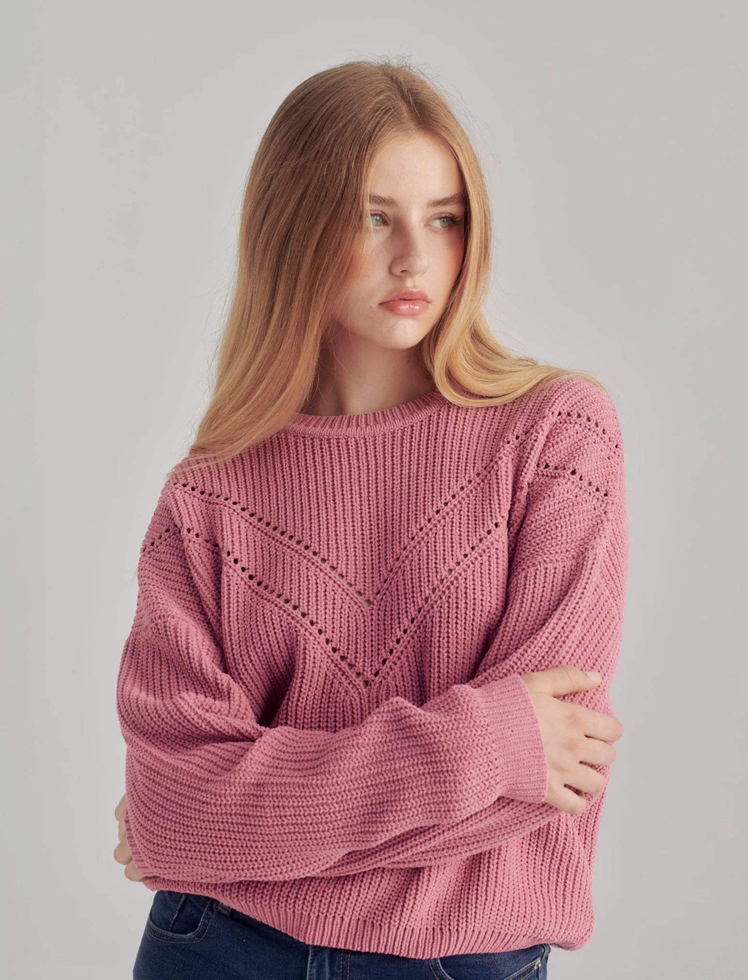 PULLOVER IN CINIGLIA - cipolla - Image 3