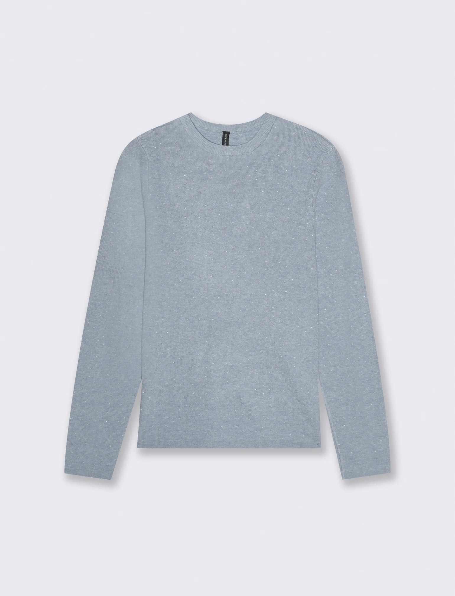 PULLOVER MANICA LUNGA - Celeste