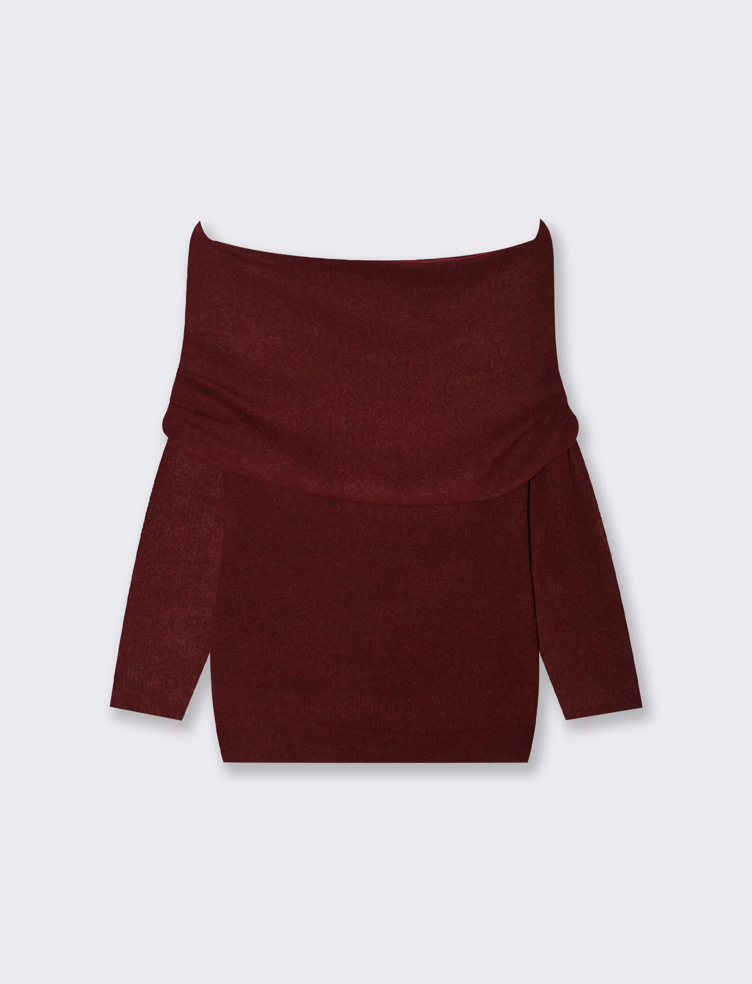 PULLOVER OFFSHOULDER - Vinaccia - Image 2