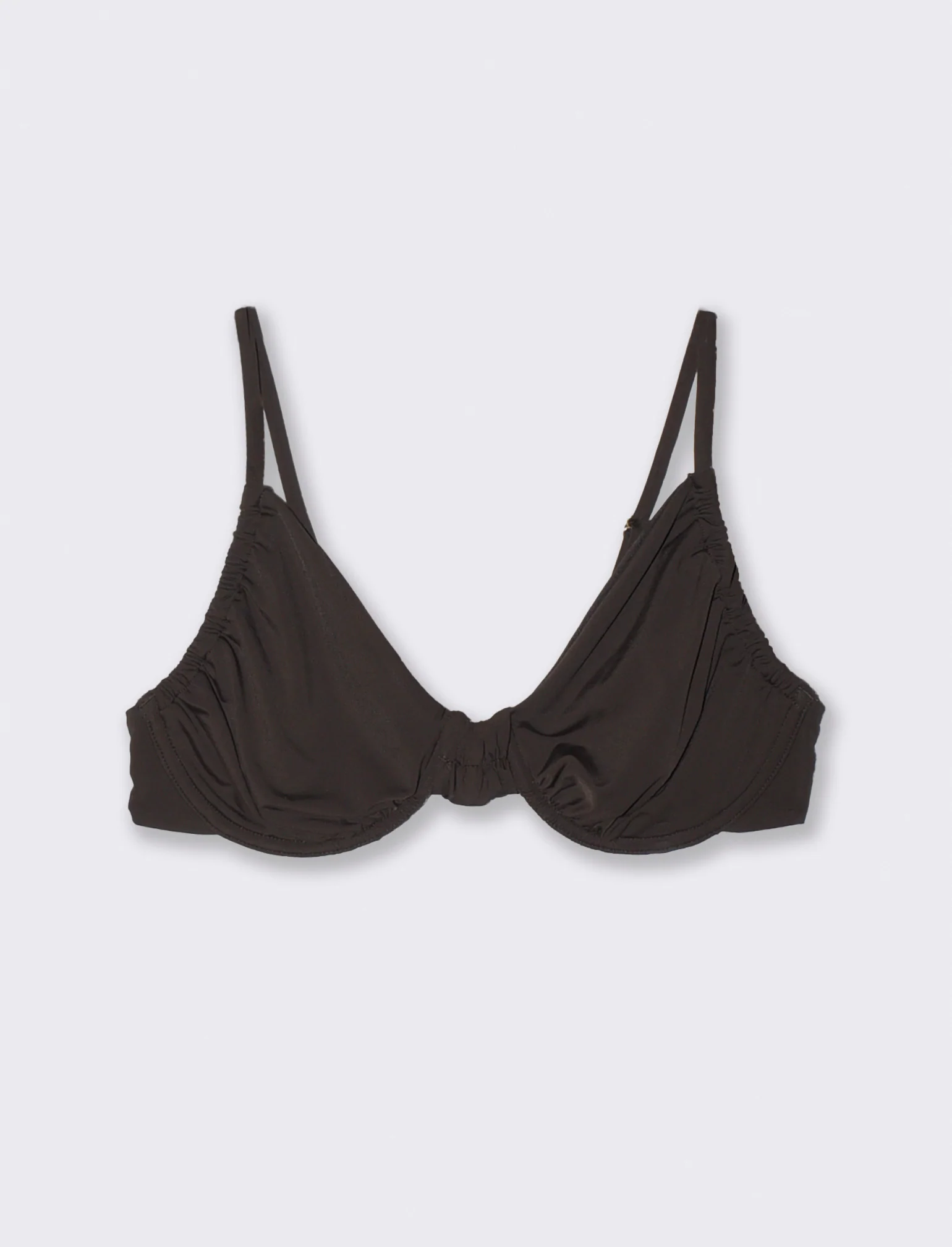 Reggiseno mare con coppe sfoderate - Marrone - Image 3