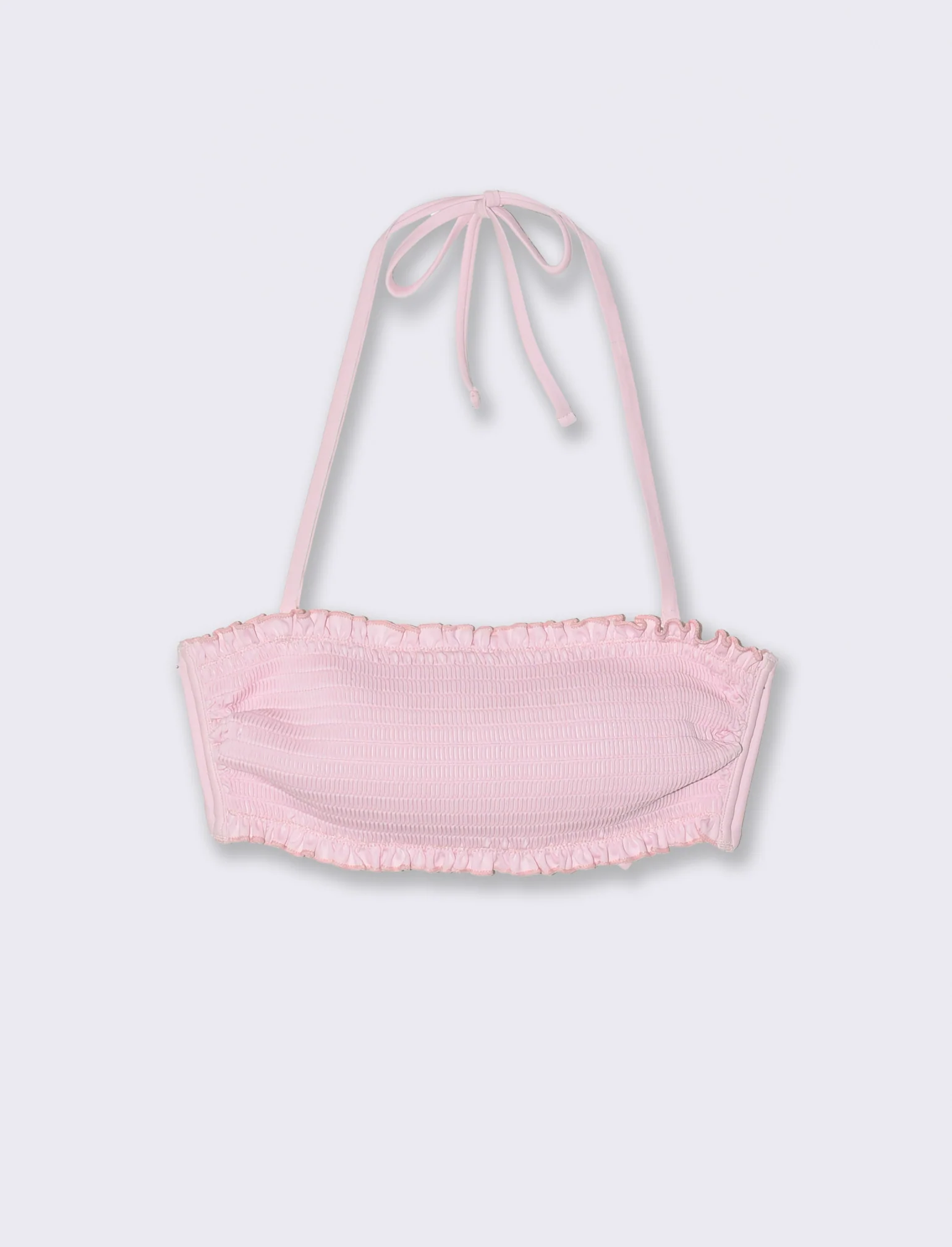 Reggiseno mare donna fascia regolabile punto smoke - Rosa - Image 2